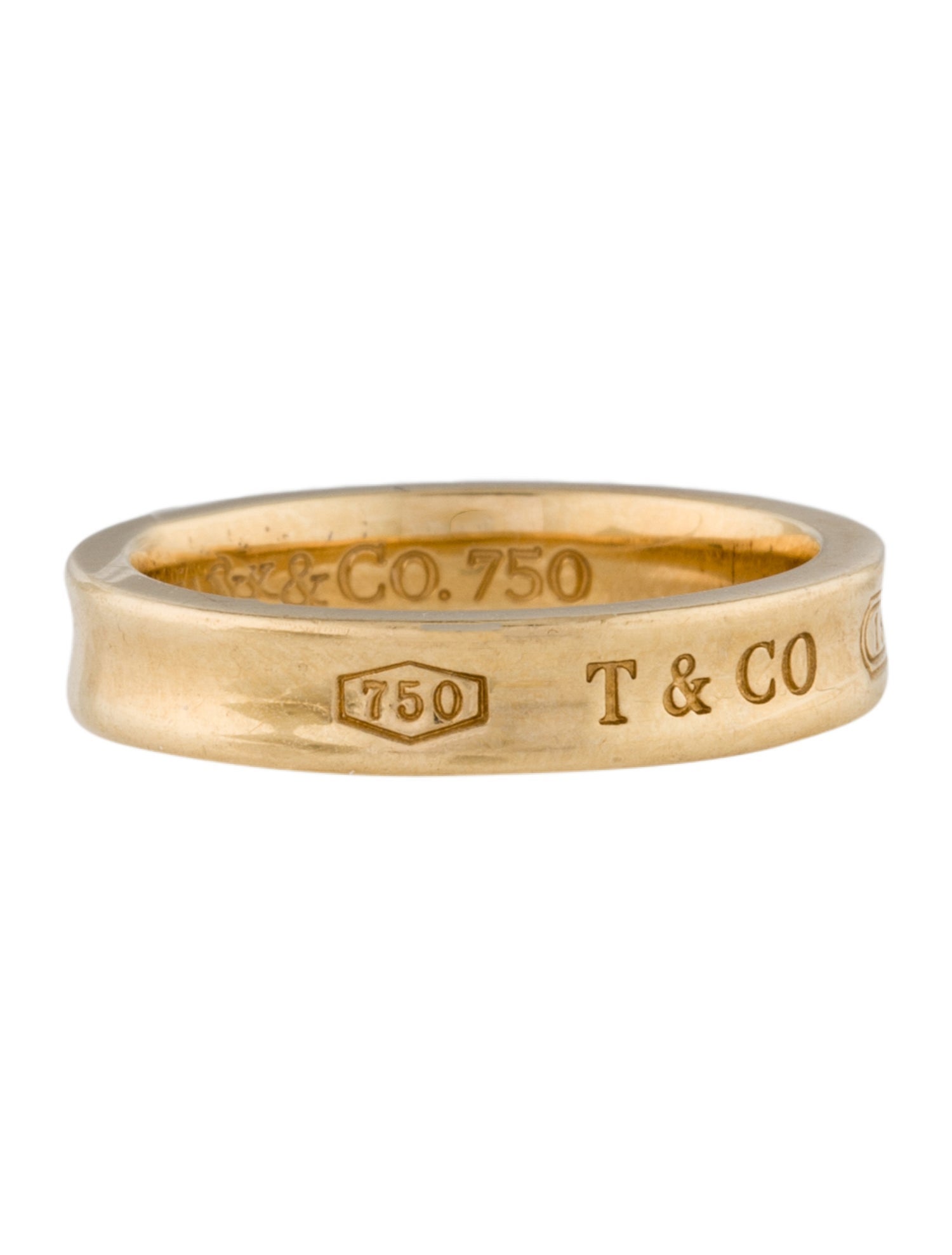 Tiffany & Co. 18K Narrow Band