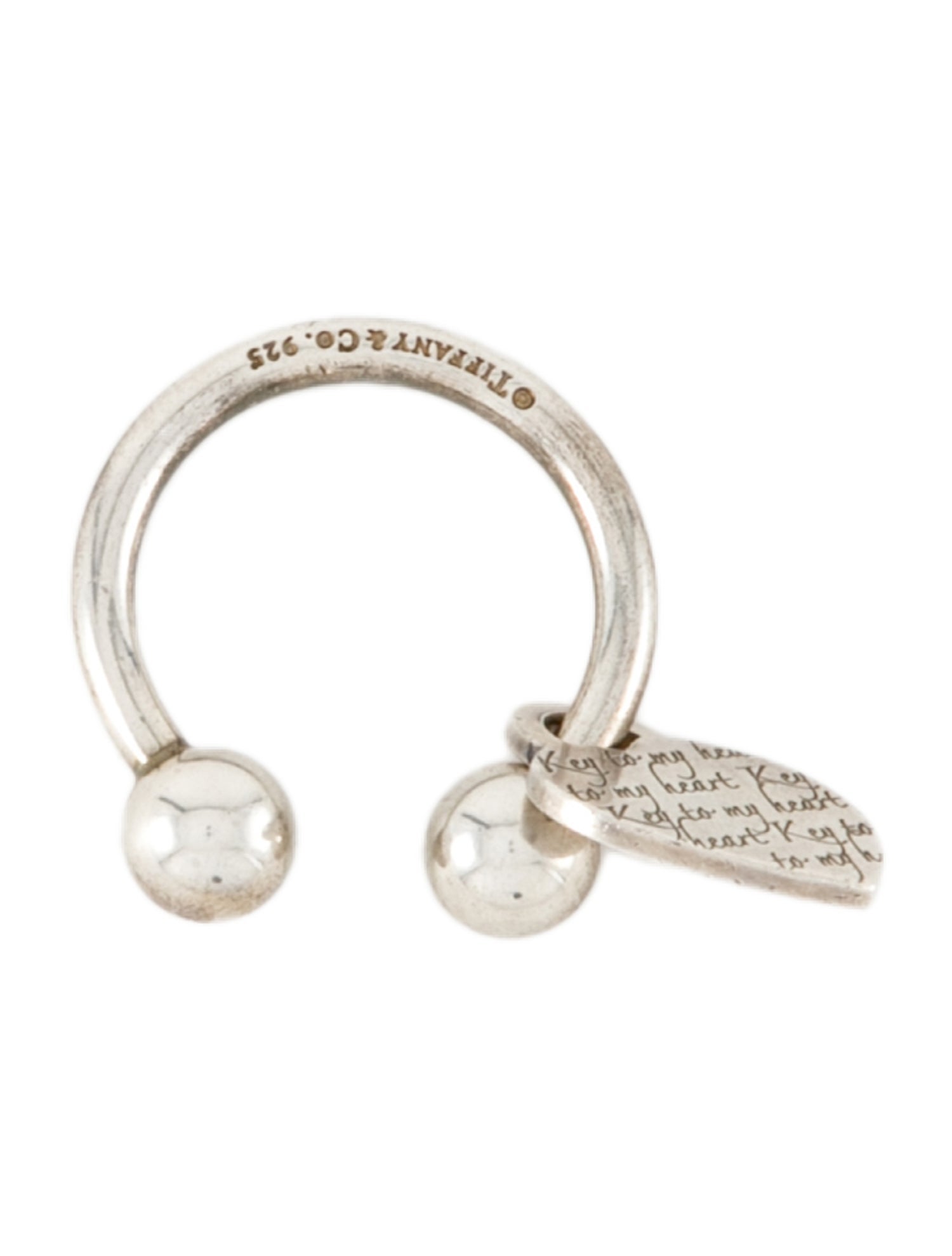 Tiffany & Co. Metal Keyring