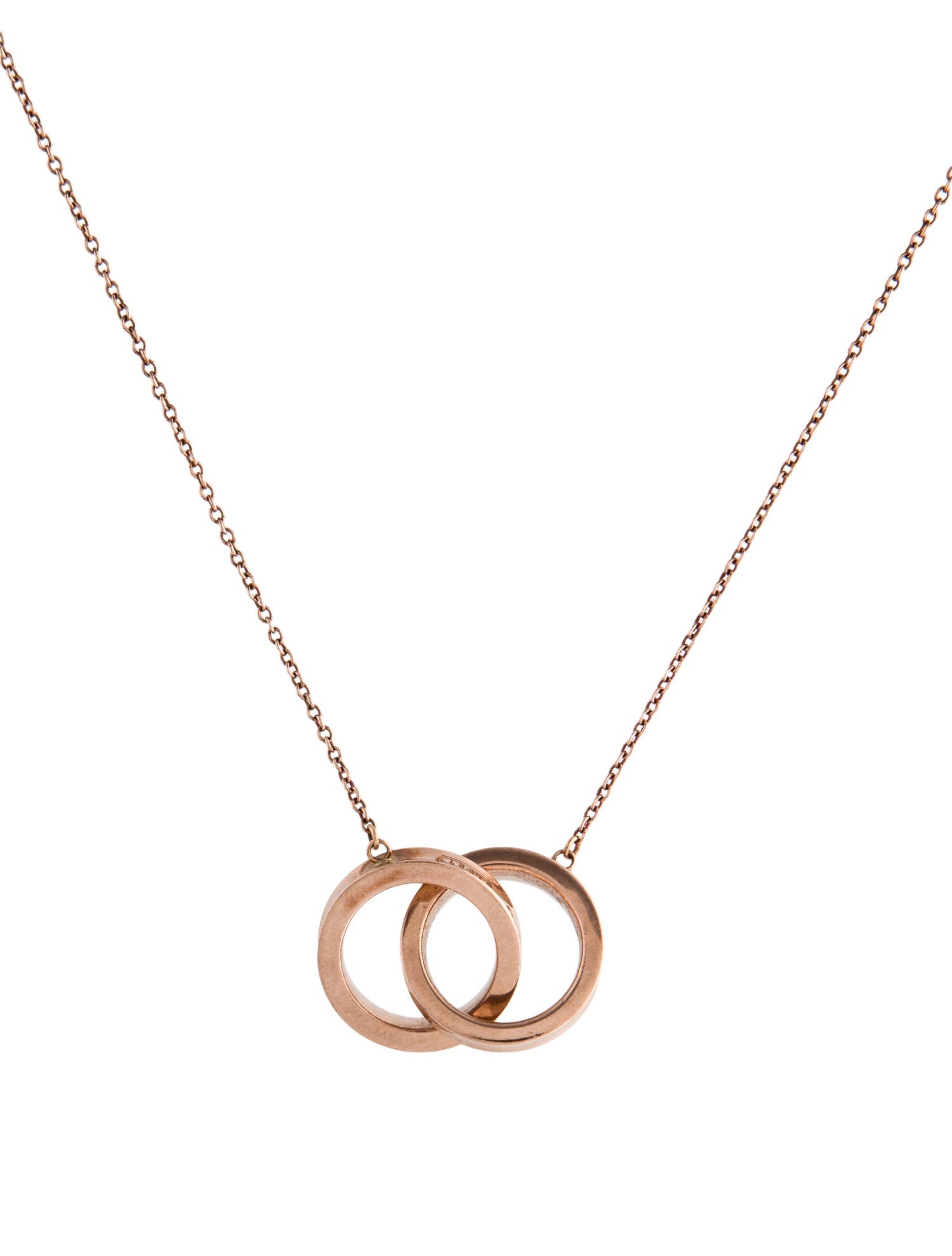 Tiffany & Co. Rubedo Interlocking Circles Pendant Necklace