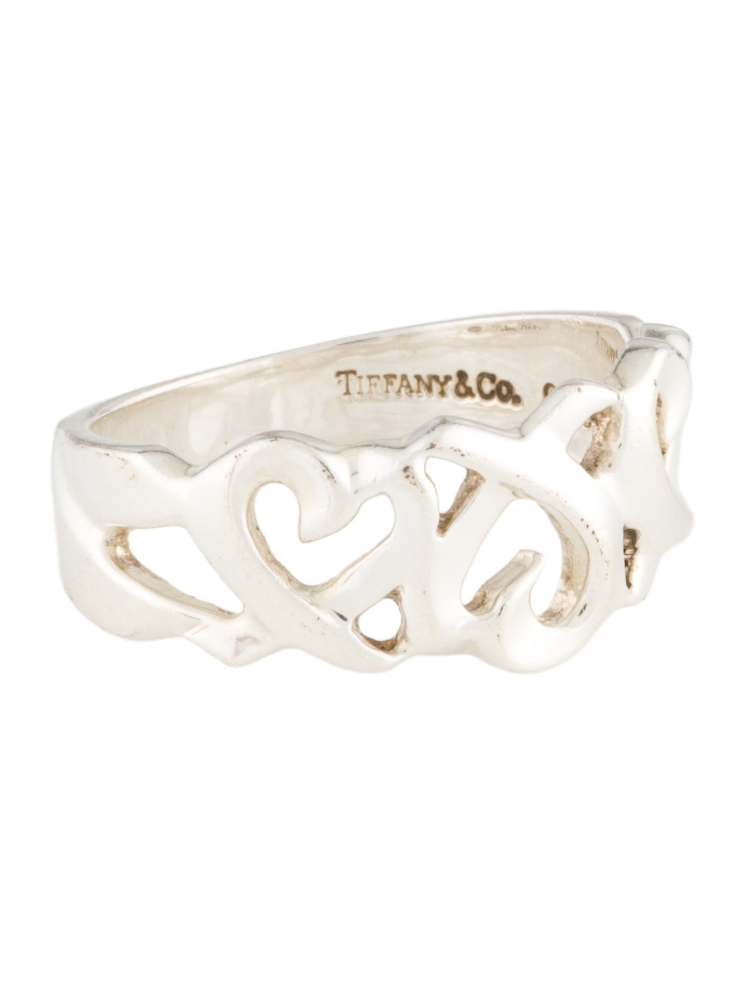 Tiffany & Co. Vintage Loving Hearts Ring