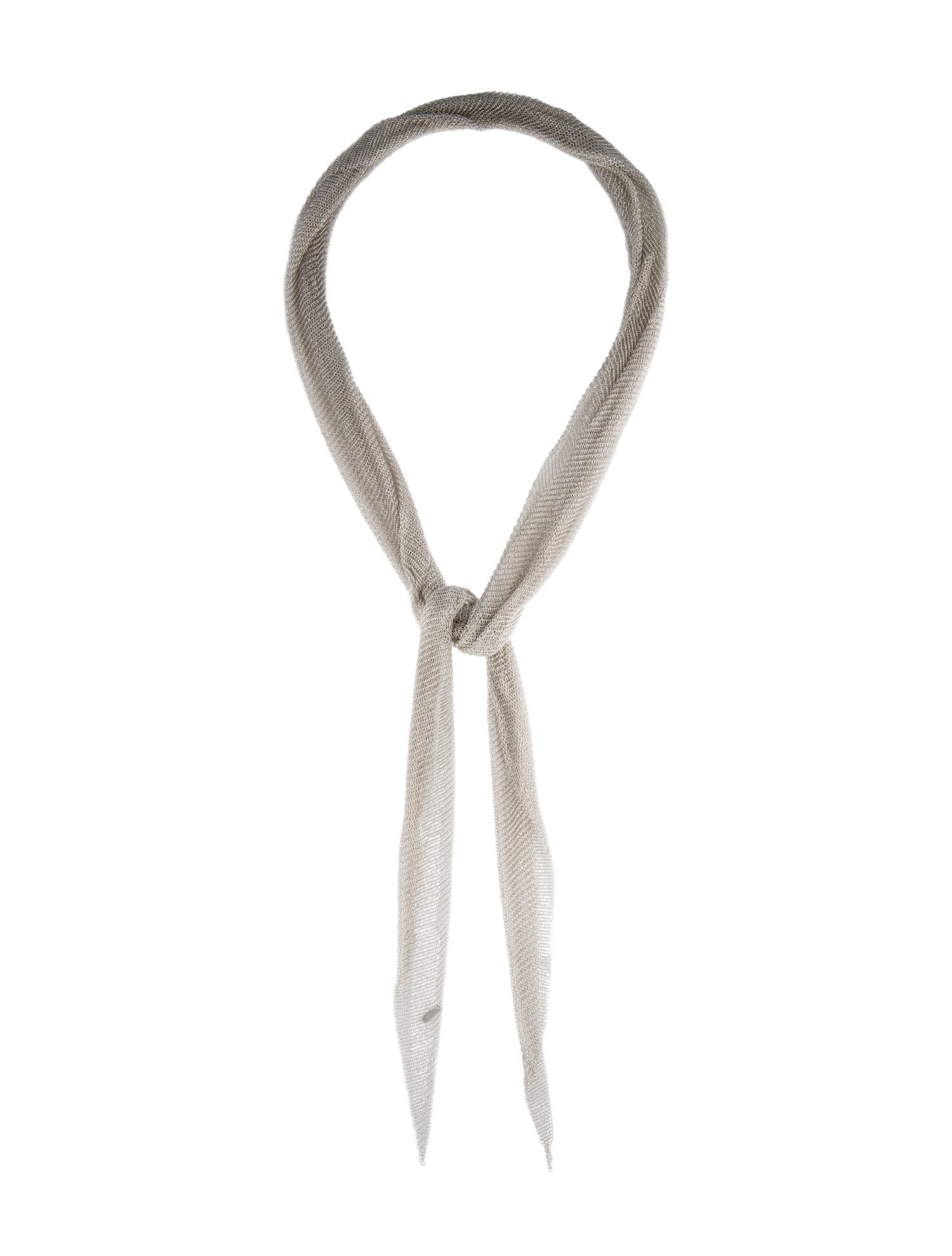Tiffany & Co. Vintage Mesh Scarf Necklace