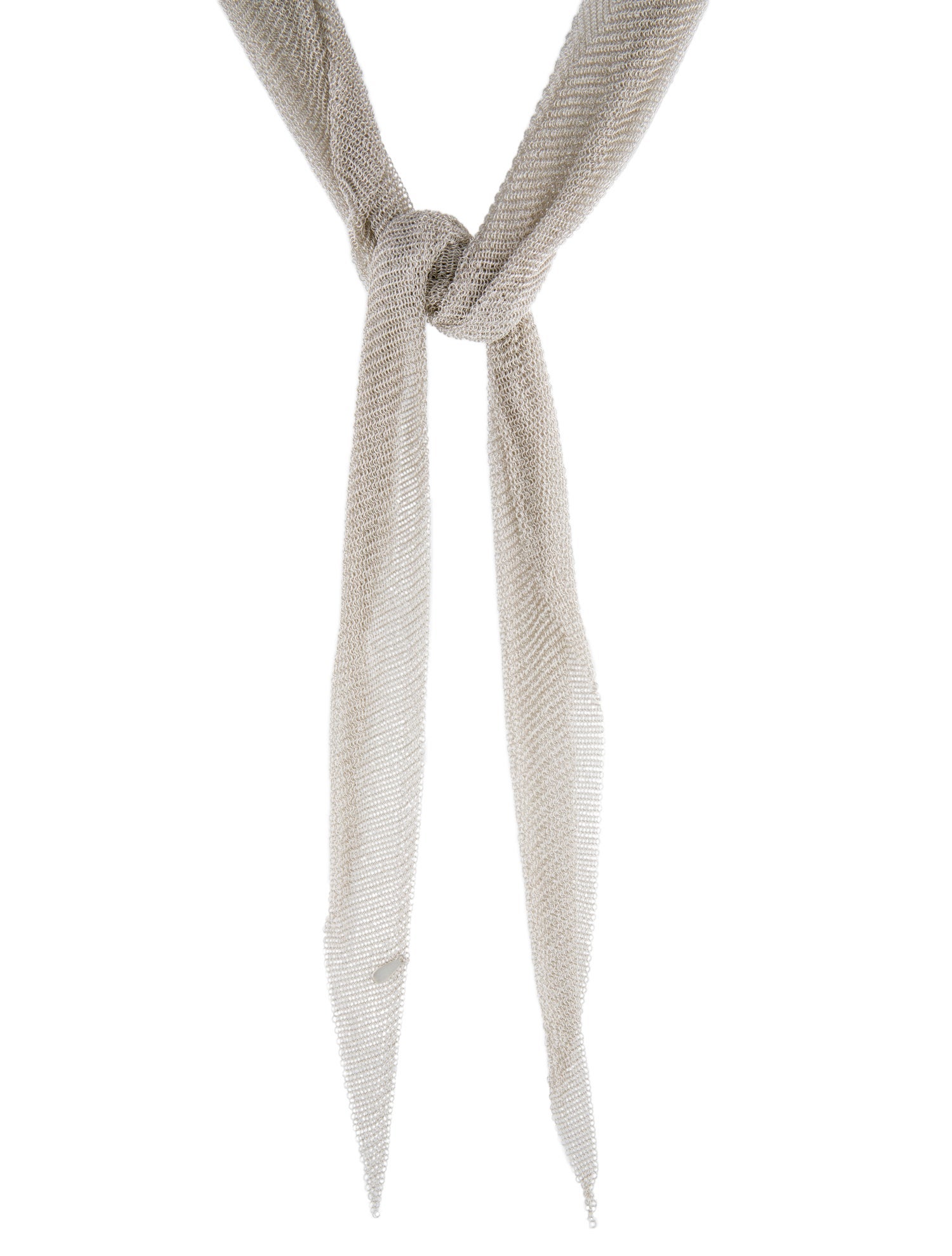 Tiffany & Co. Vintage Mesh Scarf Necklace