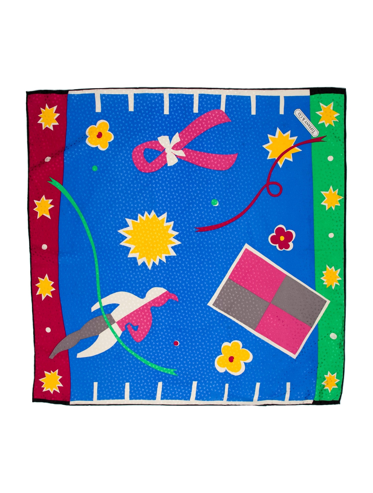 Tiffany & Co. Silk Printed Scarf