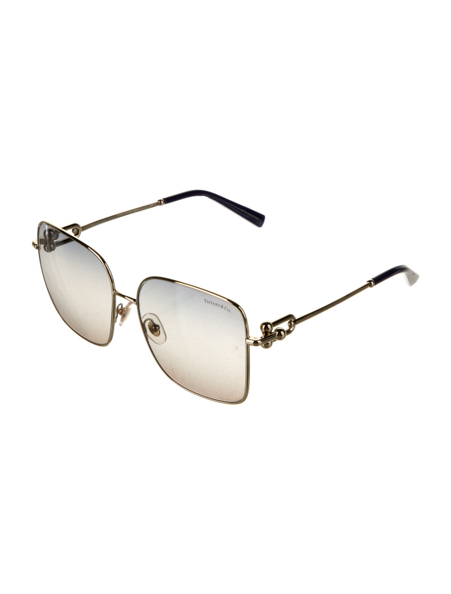 Tiffany & Co. Aviator Mirrored Sunglasses
