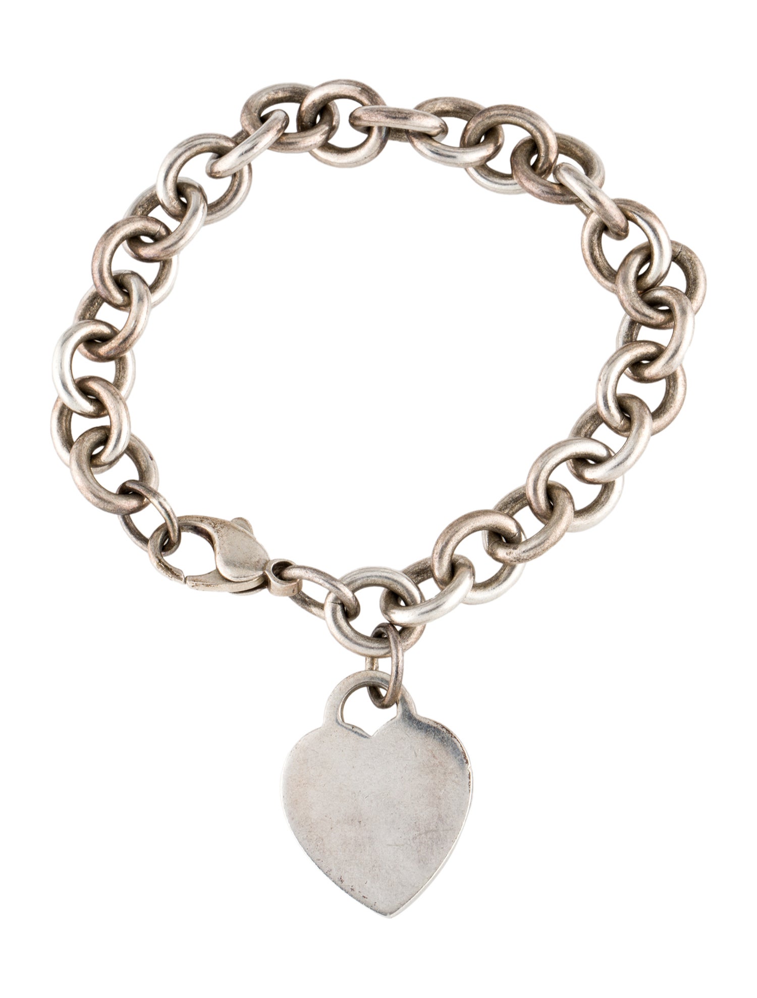 Tiffany & Co. Heart Tag Charm Bracelet