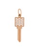 Tiffany & Co. 18K Diamond Mini Modern Keys Charm Pendant