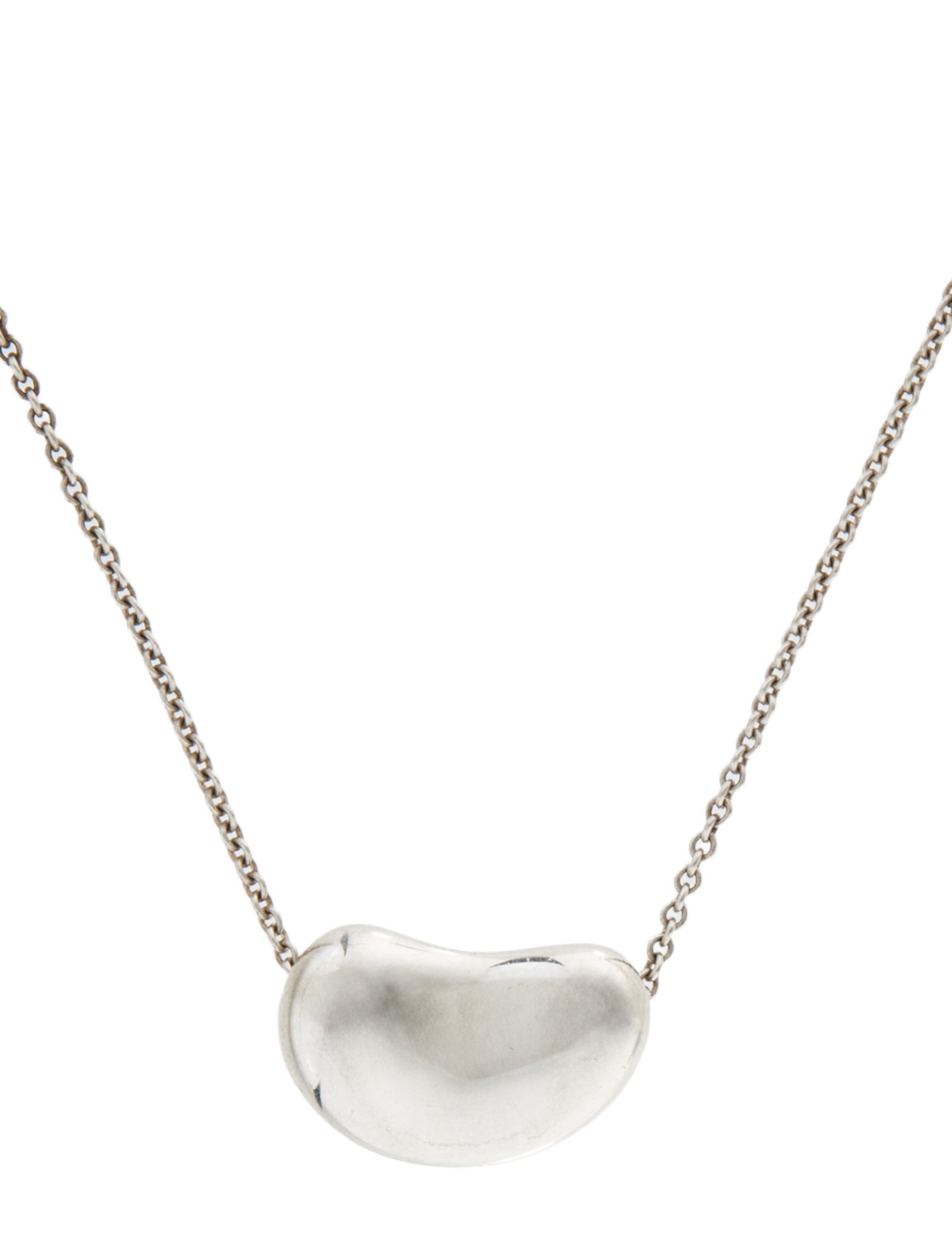 Tiffany & Co. Vintage Bean® Design Pendant Necklace