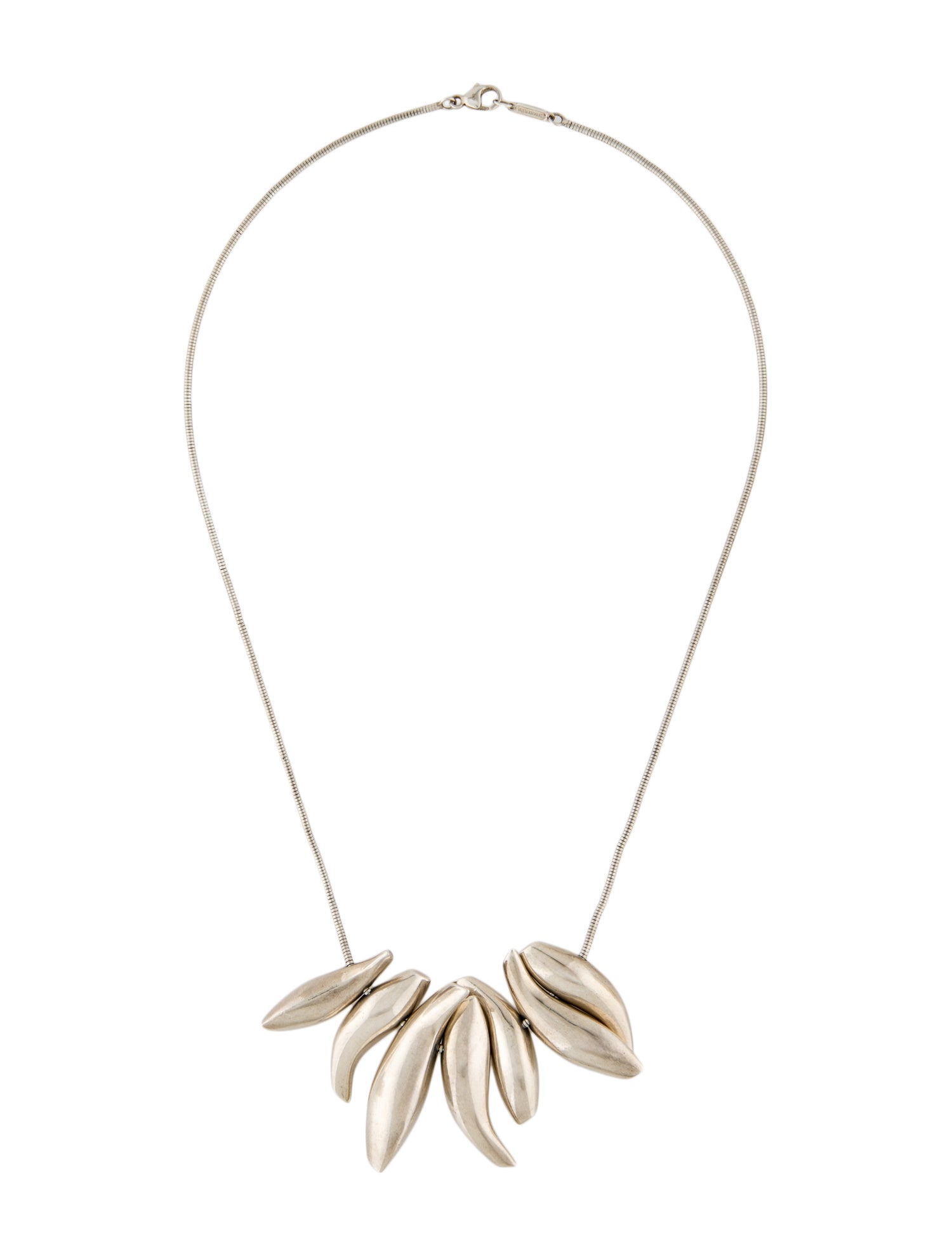 Tiffany & Co. Vintage 7 Fish Pendant Necklace