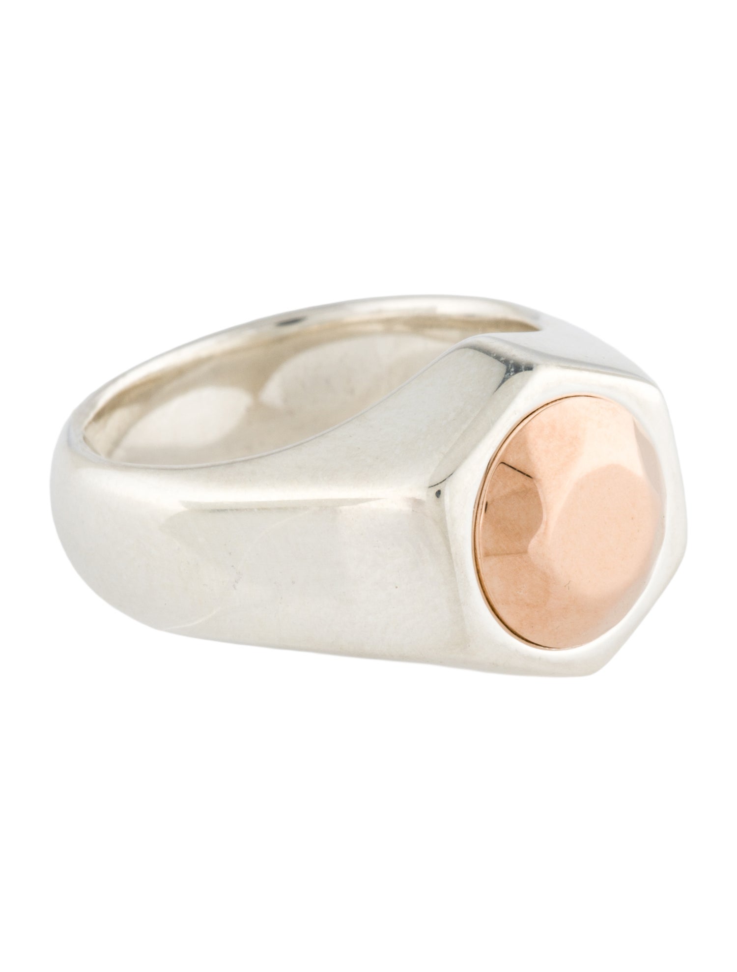 Tiffany & Co. Two-Tone Esagono Cocktail Ring