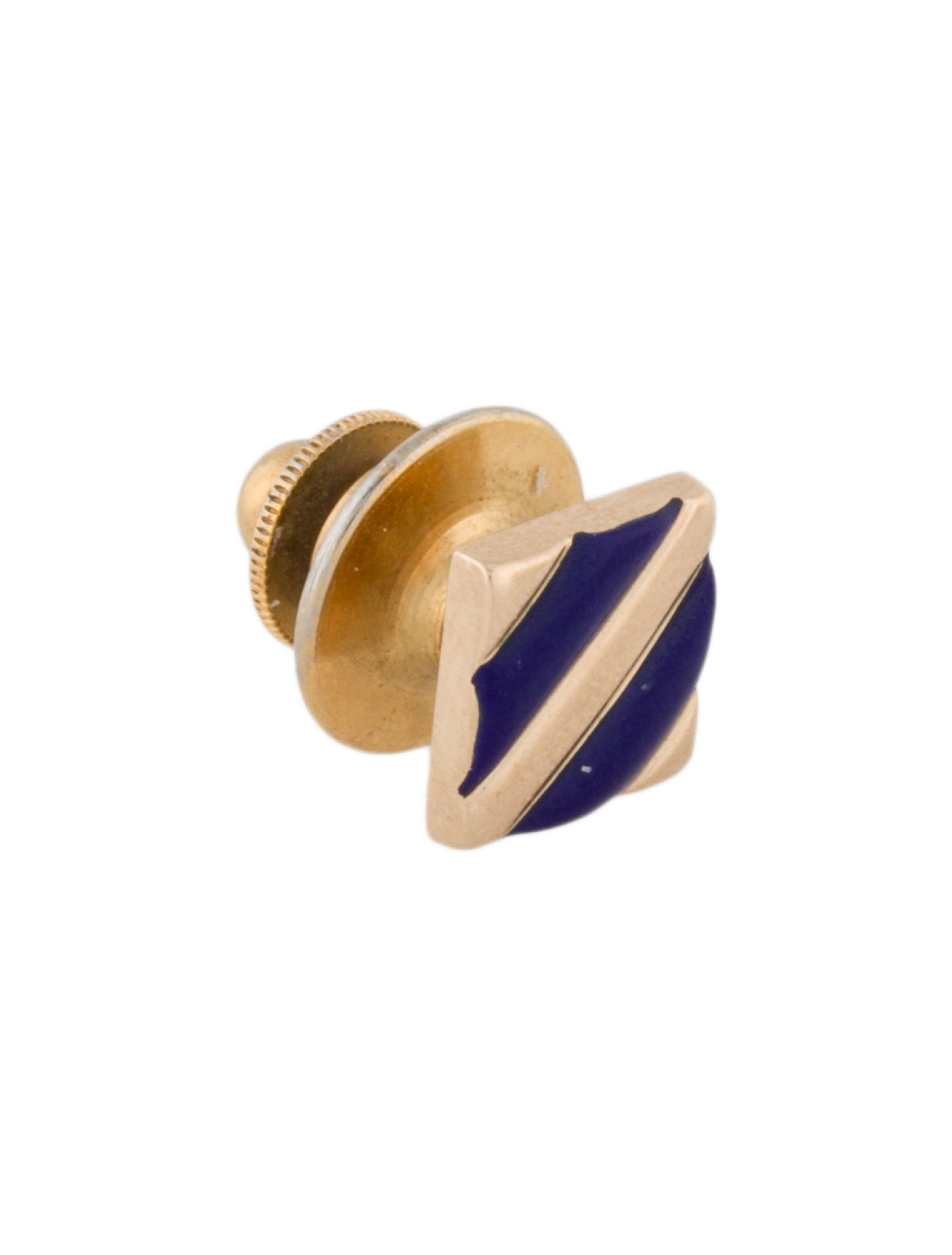 Tiffany & Co. 14K Lapis Lazuli Lapel Pin