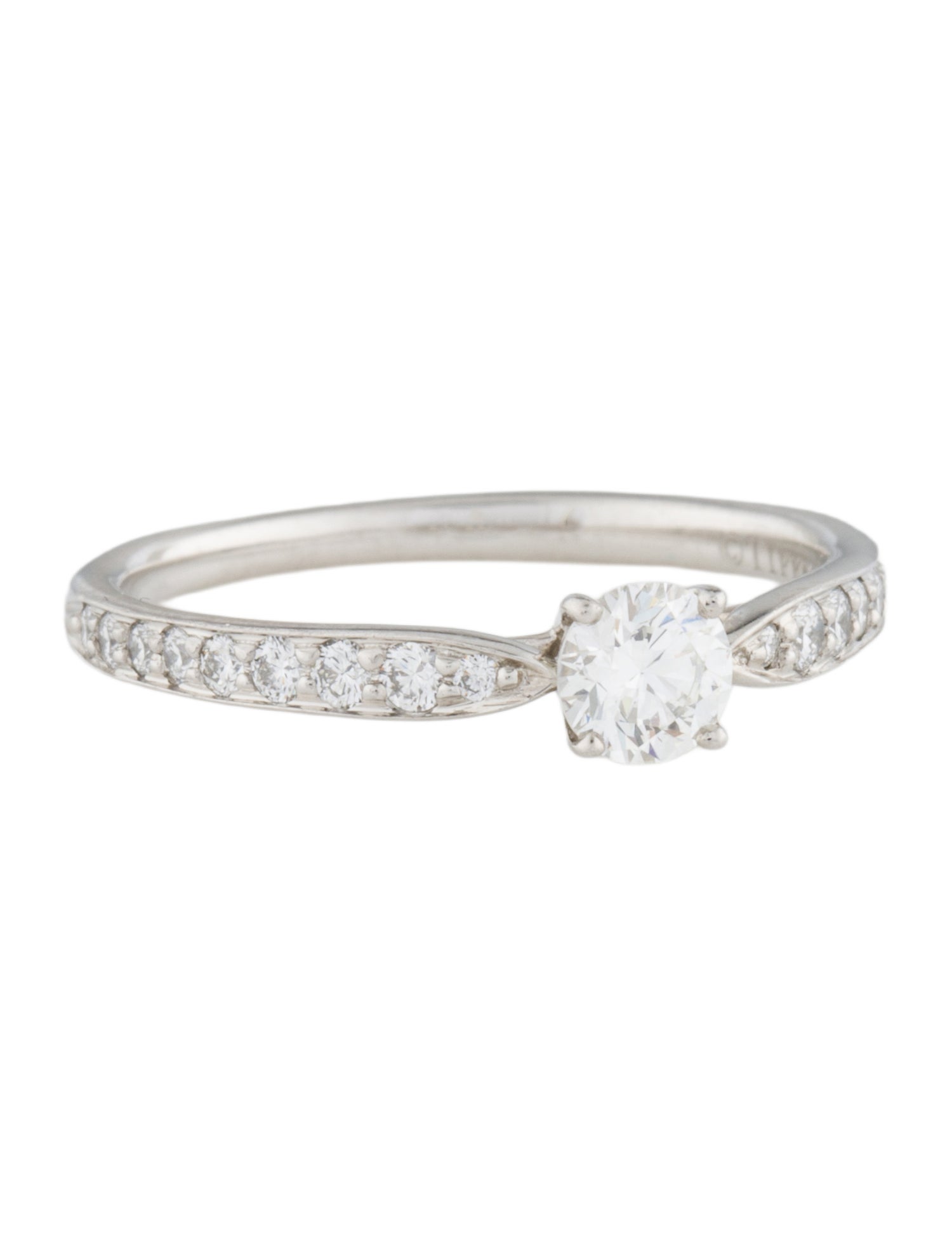 Tiffany & Co. Platinum Diamond Harmony Engagement Ring