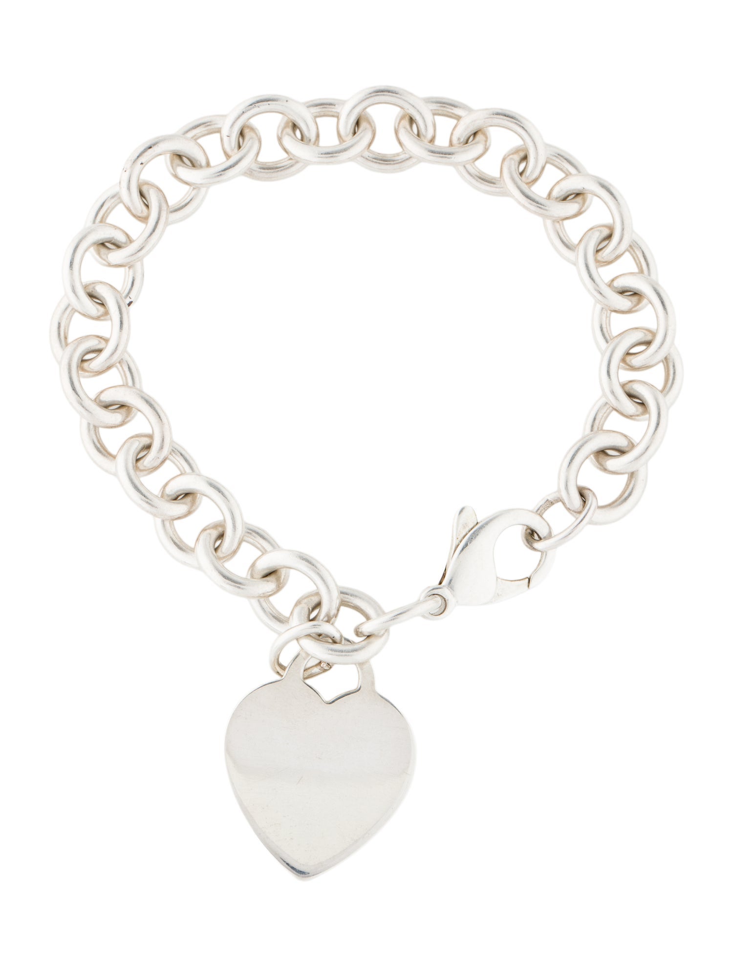 Tiffany & Co. Heart Tag Chain Bracelet