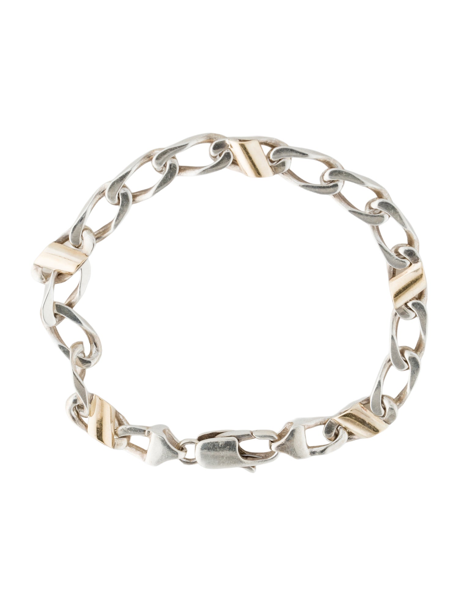 Tiffany & Co. Vintage Two-Tone Link Bracelet