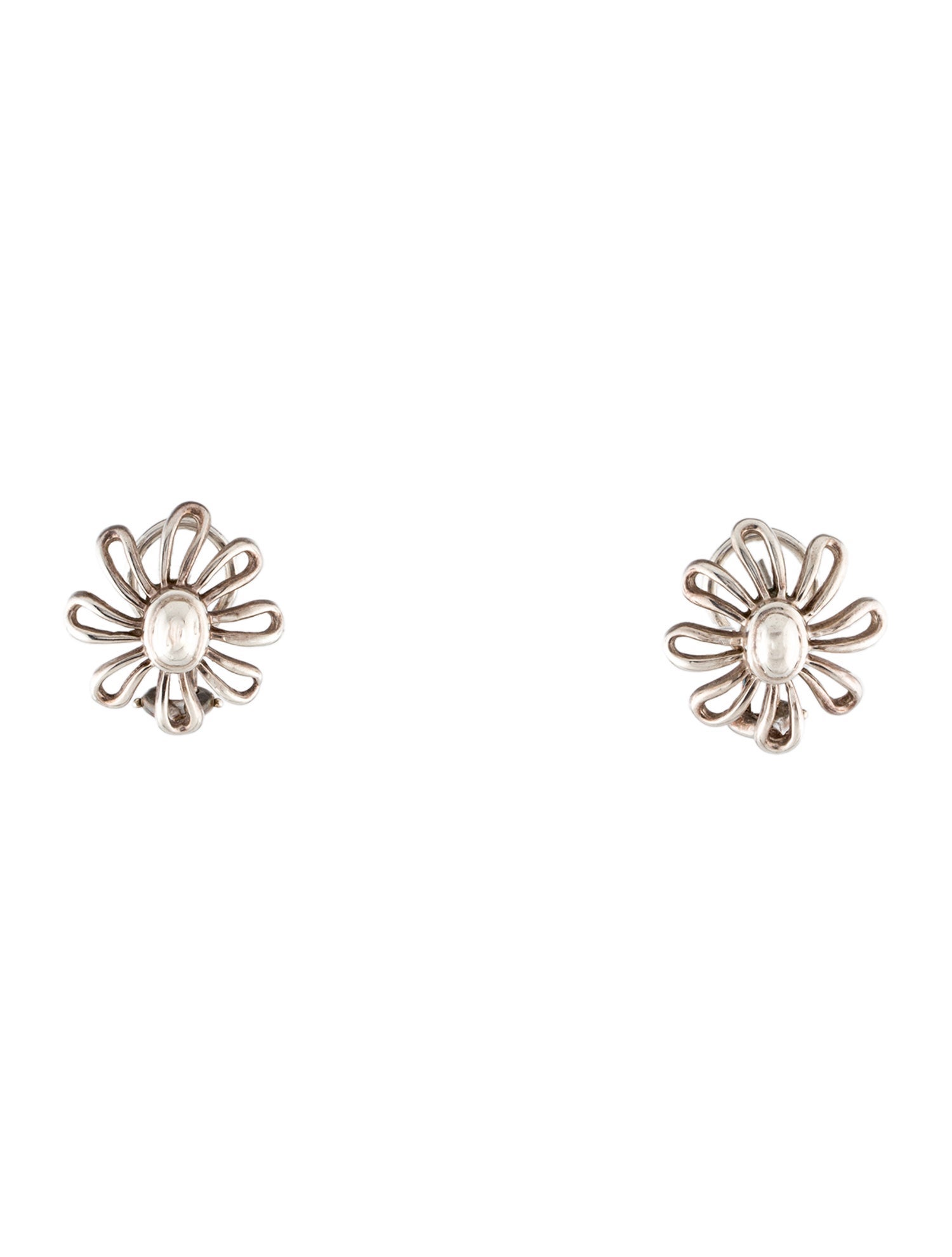 Tiffany & Co. Vintage Daisy Earclip Earrings