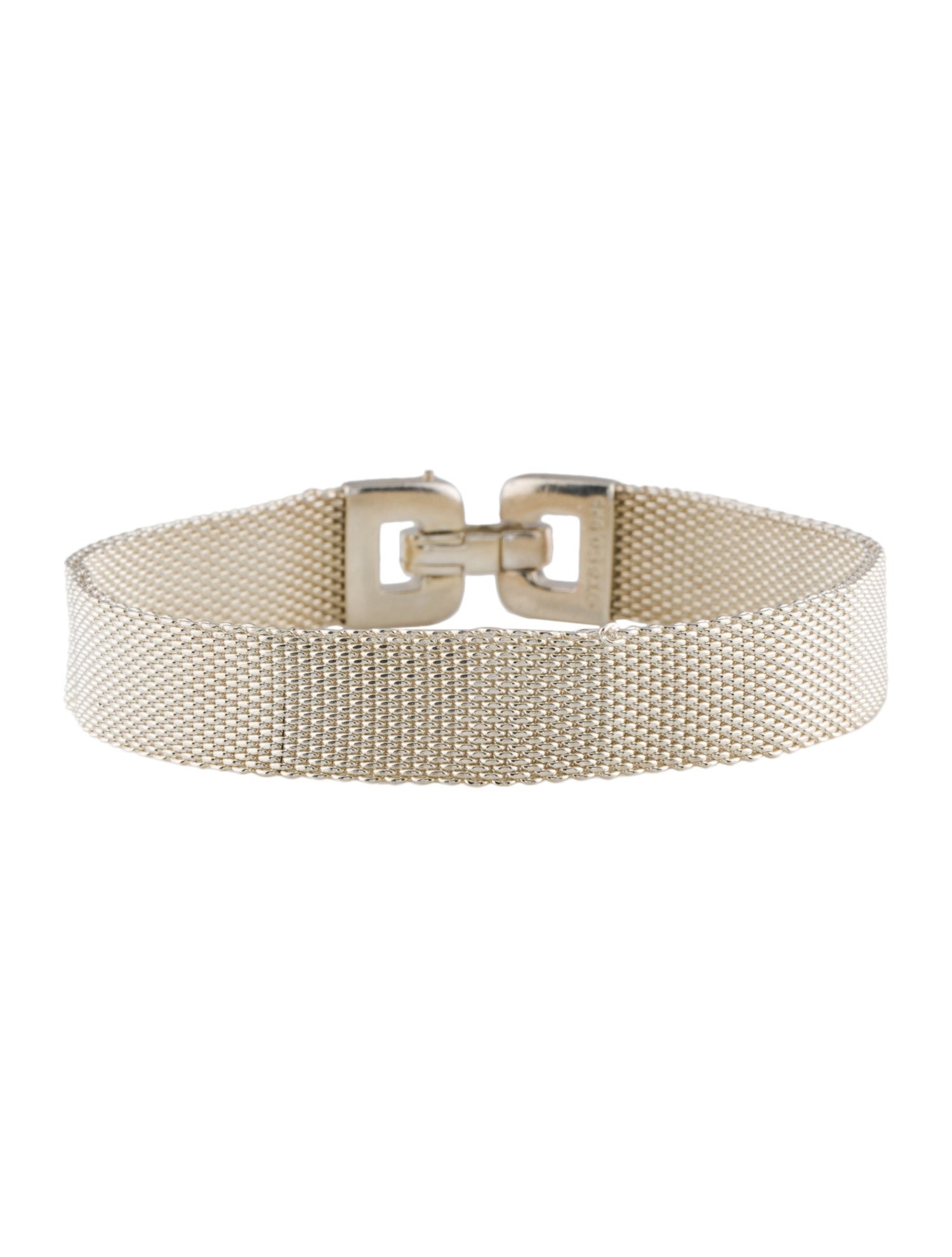 Tiffany & Co. Somerset Mesh Buckle Bracelet