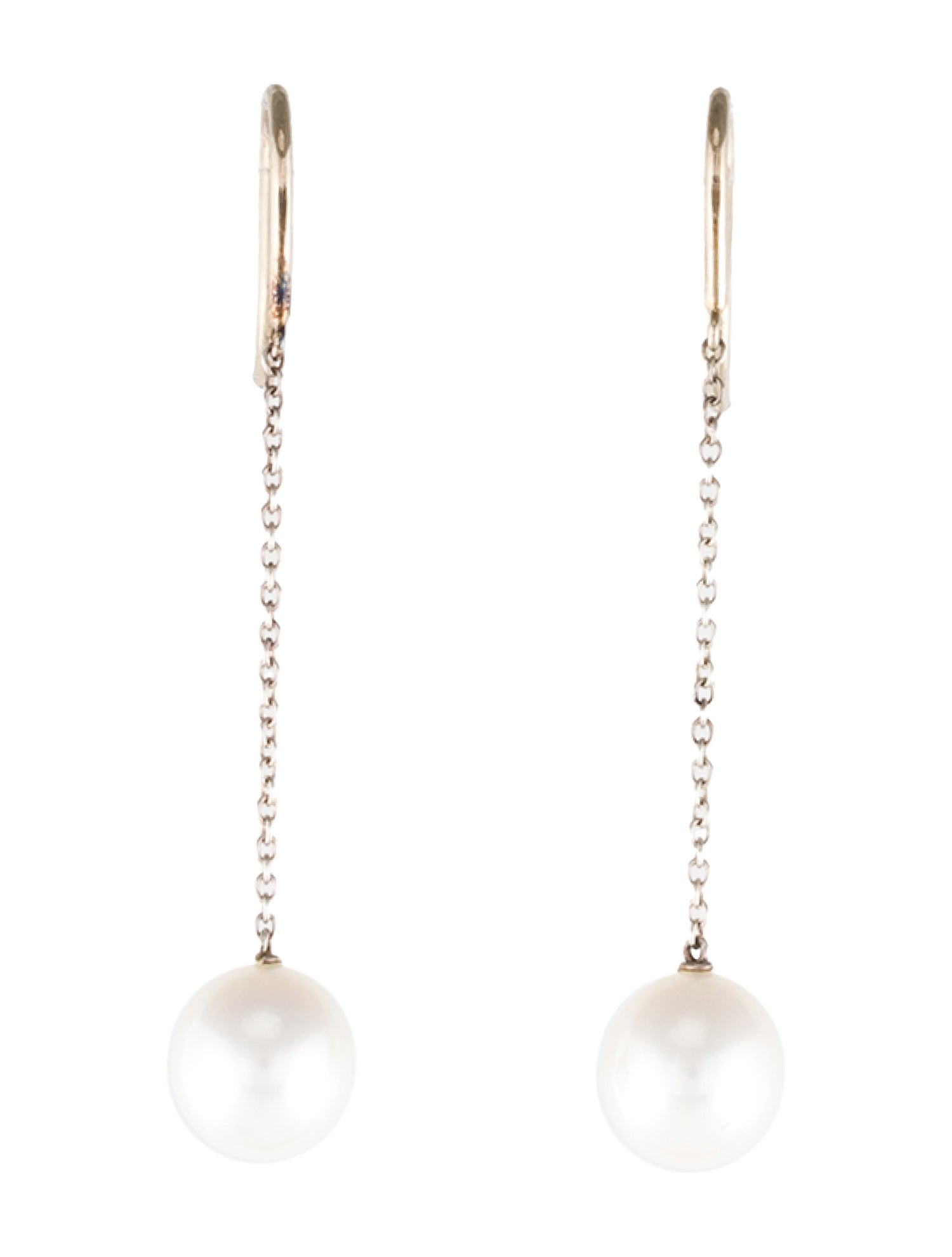 Tiffany & Co. Pearls by the Yard Chain Drop Earrings