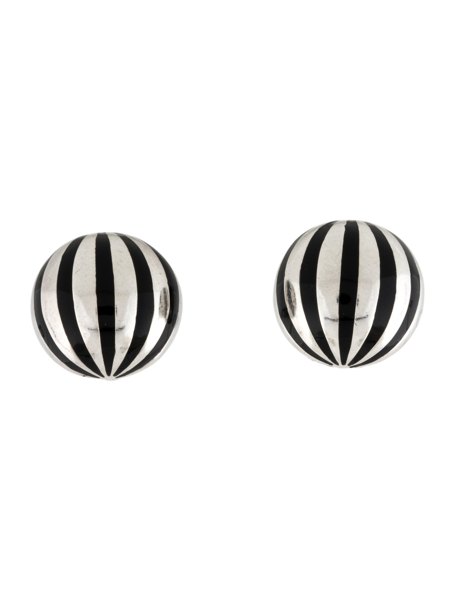 Tiffany & Co. Resin Dome Clip-On Earrings