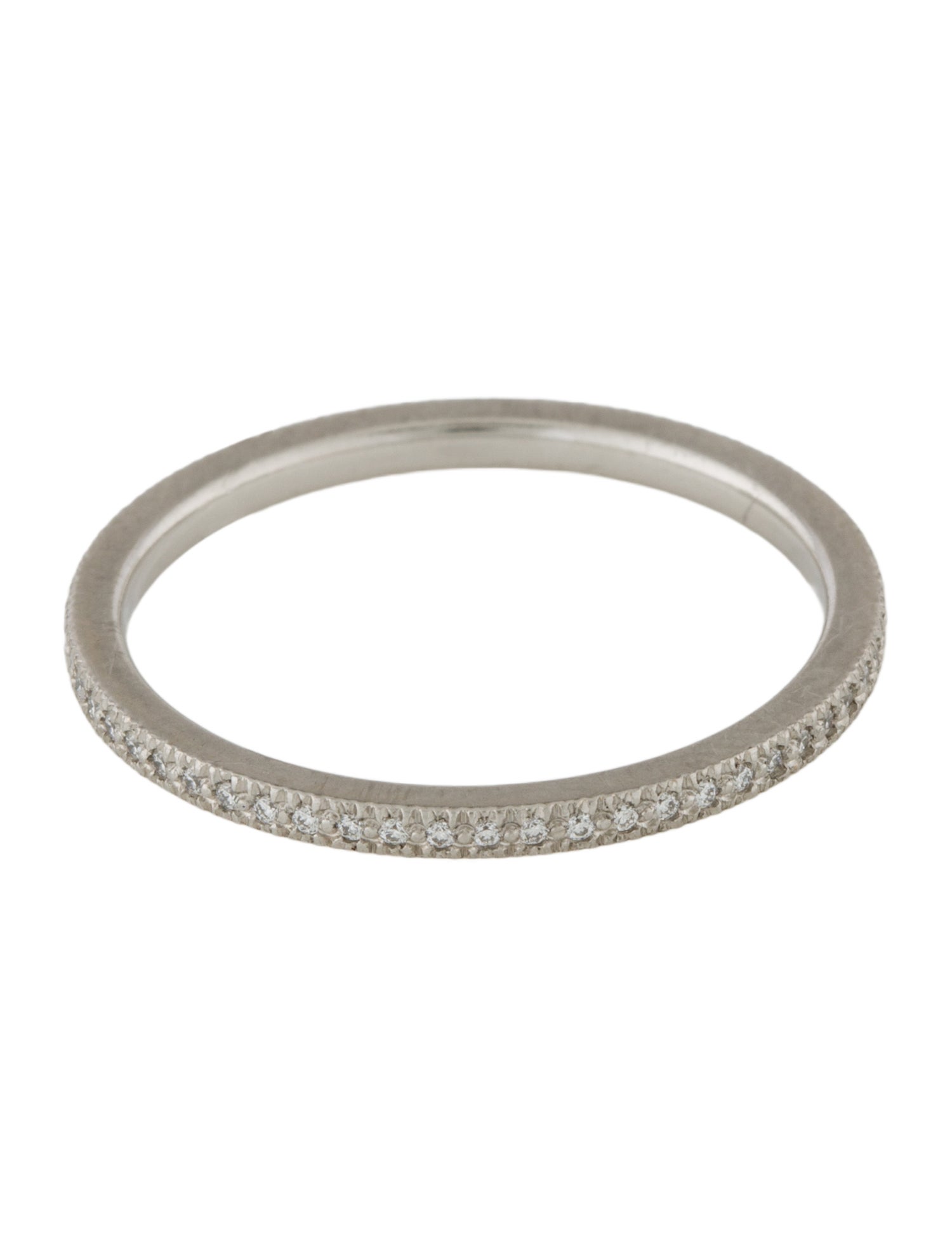 Tiffany & Co. Platinum Diamond Eternity Band Ring