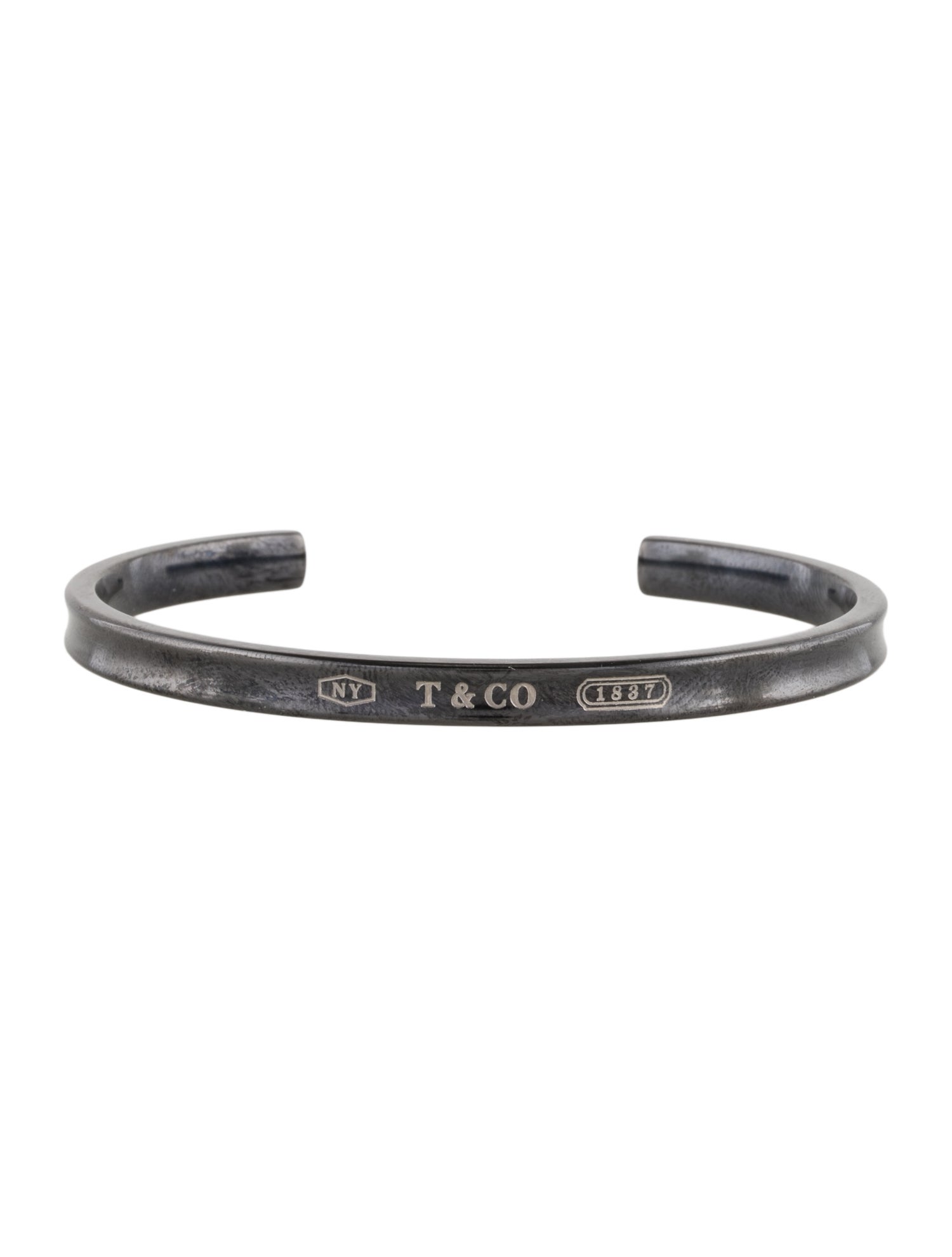 Tiffany & Co. Titanium 1837 Narrow Cuff Bracelet