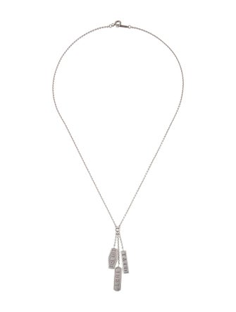 Tiffany & Co. 1837 Triple Bar Lavalier Necklace
