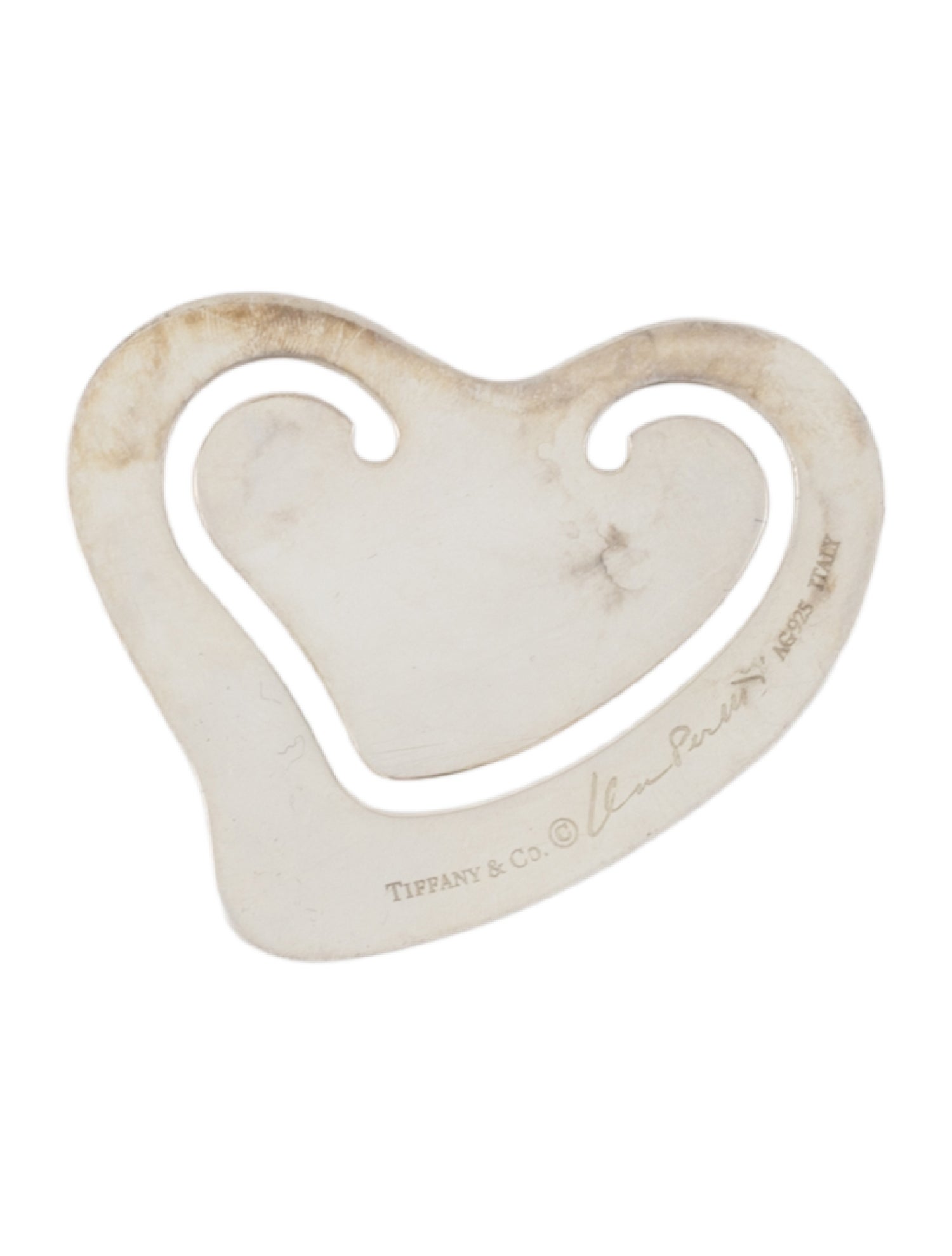 Tiffany & Co. Elsa Peretti Heart Bookmark