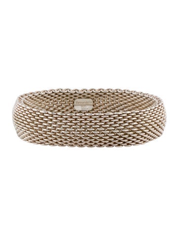 Tiffany & Co. Bangle Somerset Mesh Bracelet