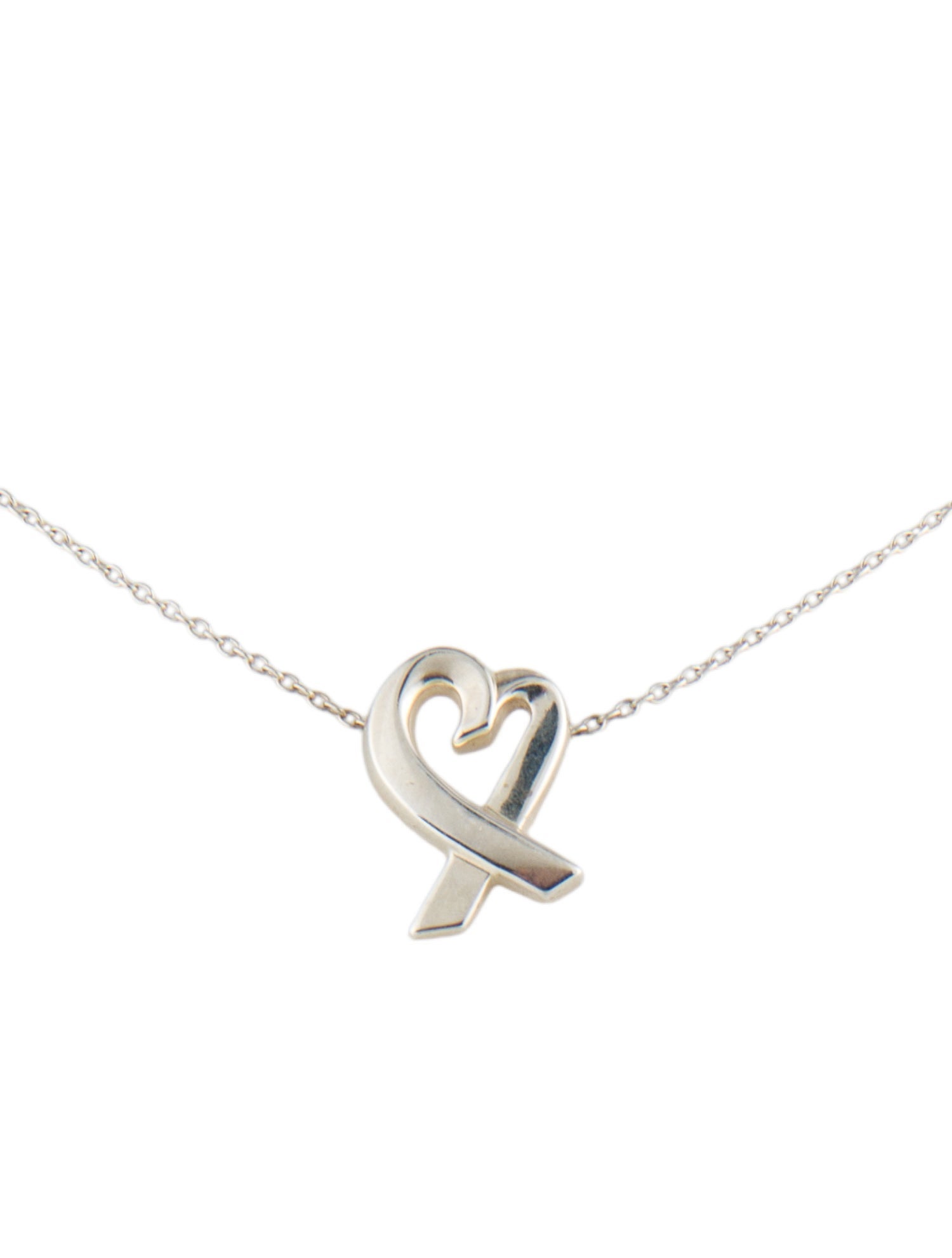 Tiffany & Co. Loving Heart Pendant Necklace