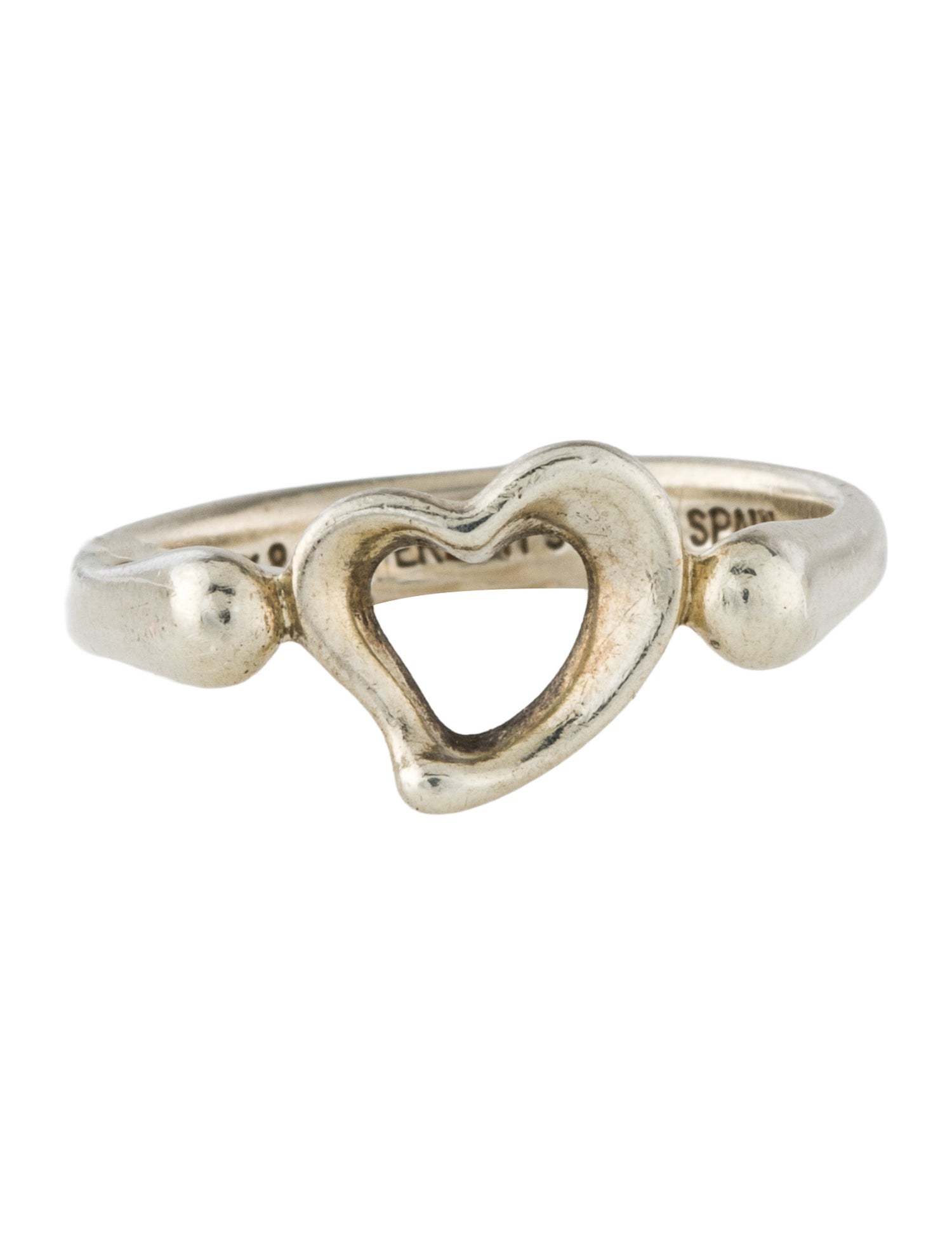 Tiffany & Co. Open Heart Ring