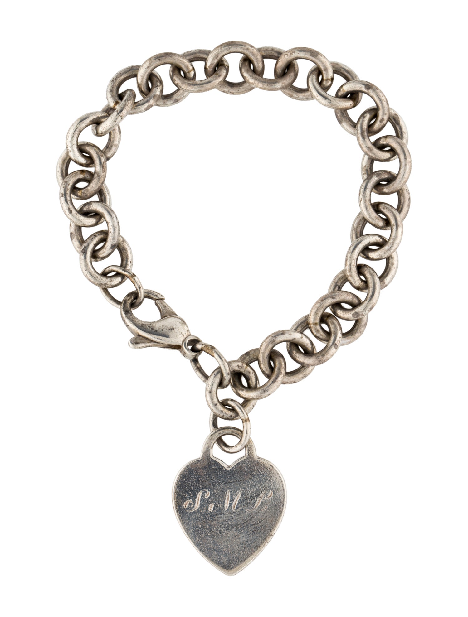 Tiffany & Co. Heart Tag Charm Bracelet