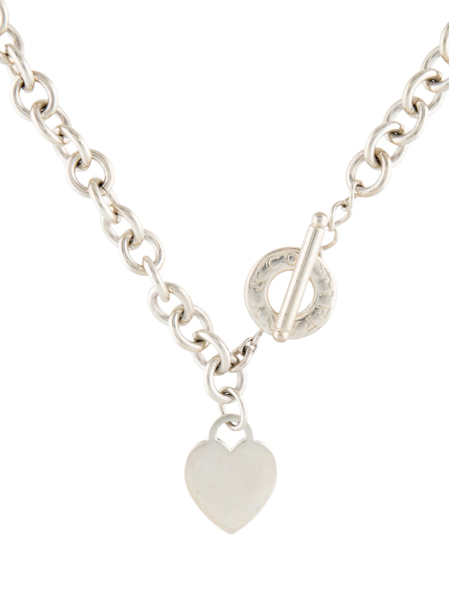 Tiffany & Co. Heart Tag Toggle Necklace