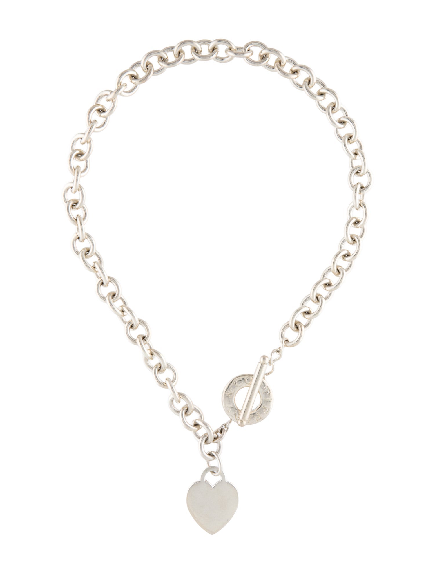 Tiffany & Co. Heart Tag Toggle Necklace