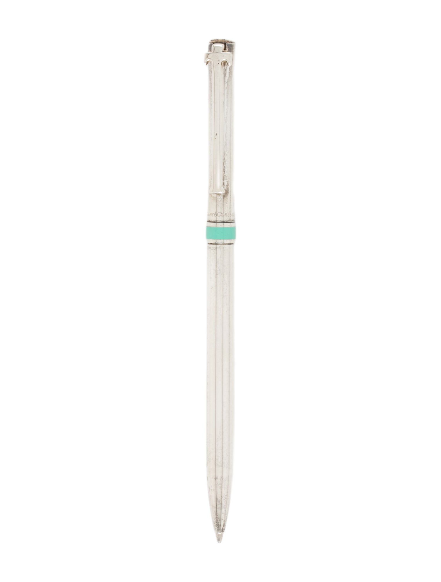 Tiffany & Co. Sterling Silver T-Clip Ballpoint Pen