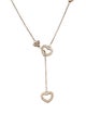 Tiffany & Co. Heart Lavalier Station Necklace