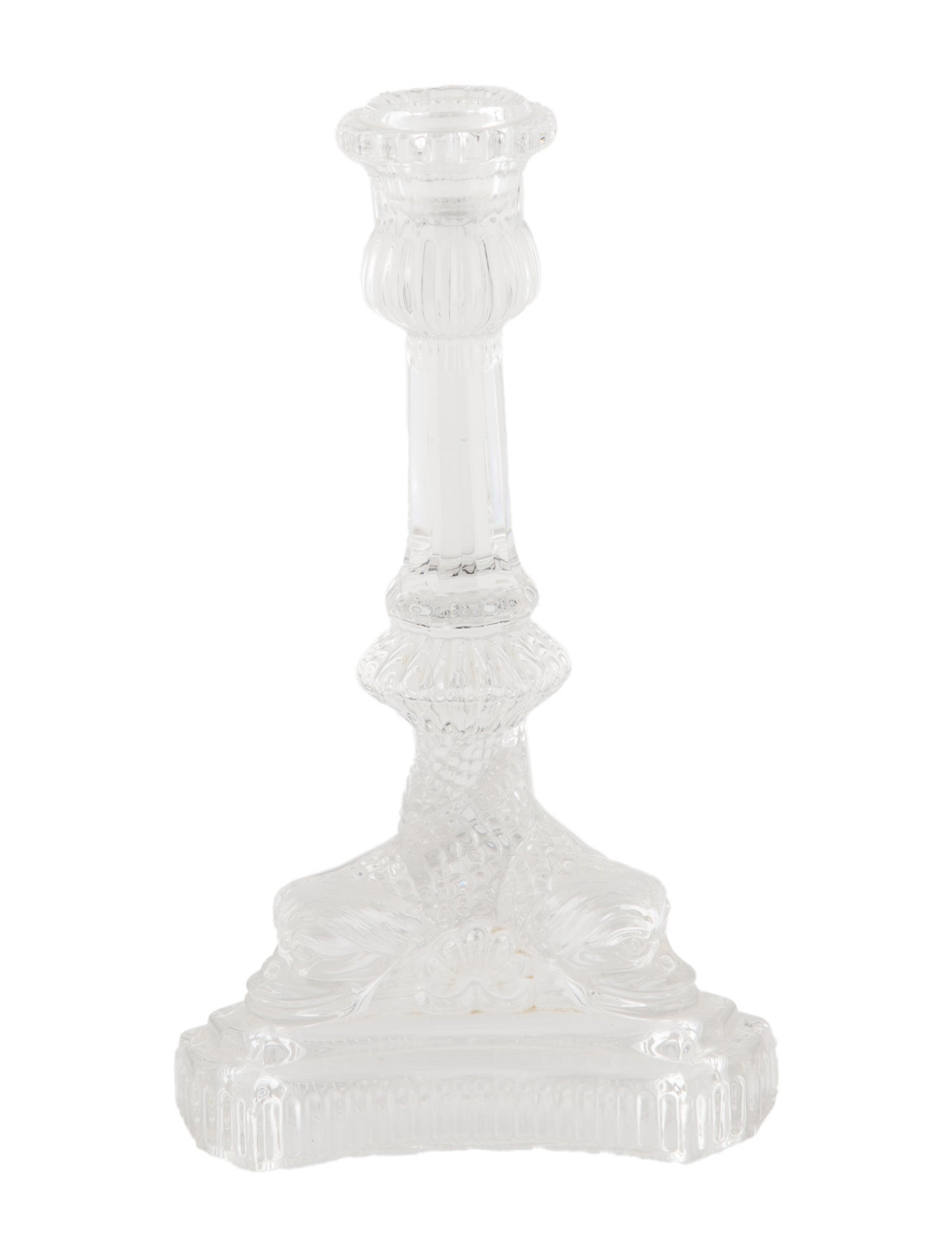 Tiffany & Co. Crystal Candlestick