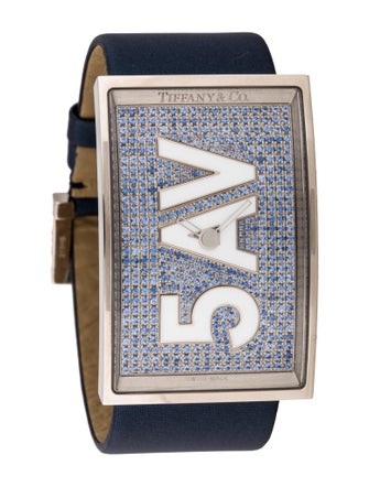 Tiffany & Co. Sapphire Fifth Avenue Cocktail Watch