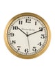 Tiffany & Co. Brass Desk Clock
