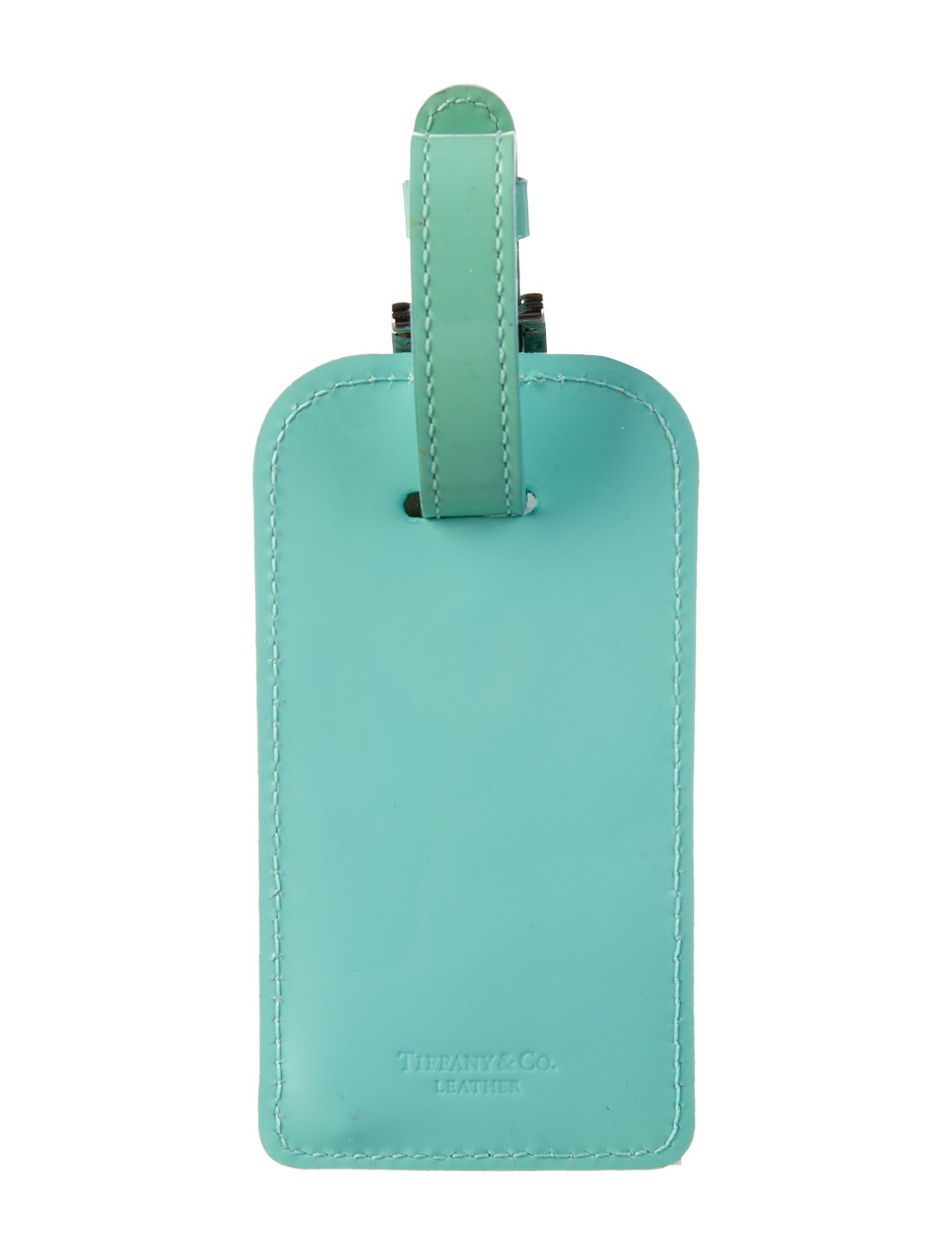 Tiffany & Co. Patent Leather Luggage Tag