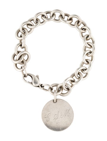 Tiffany & Co. Charm Circle Tag Bracelet