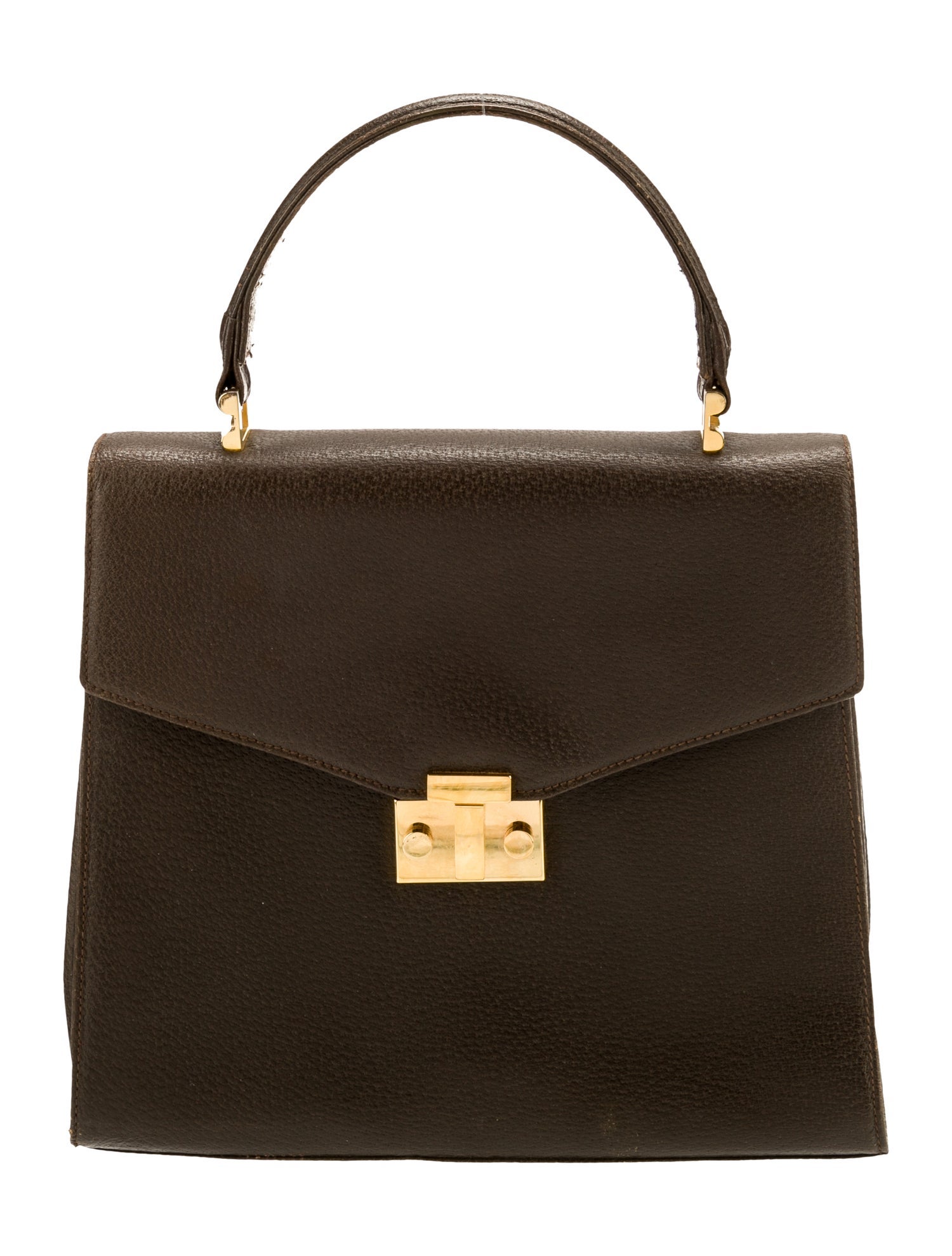 Tiffany & Co. Leather Top Handle Bag