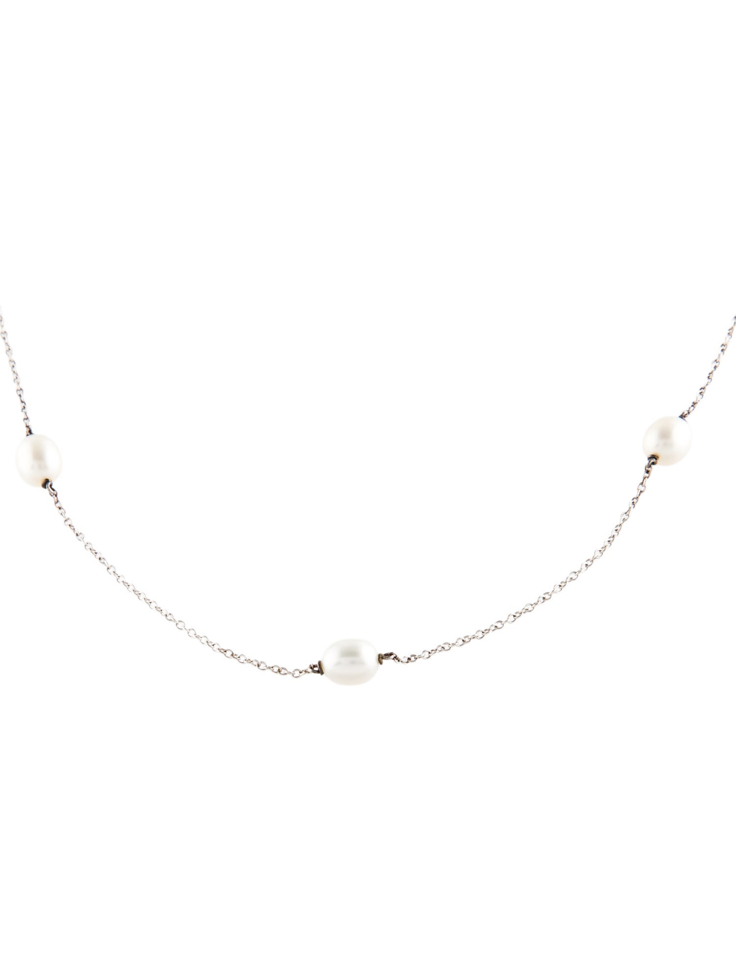 Tiffany & Co. Pearls by the Yard Station Necklace
