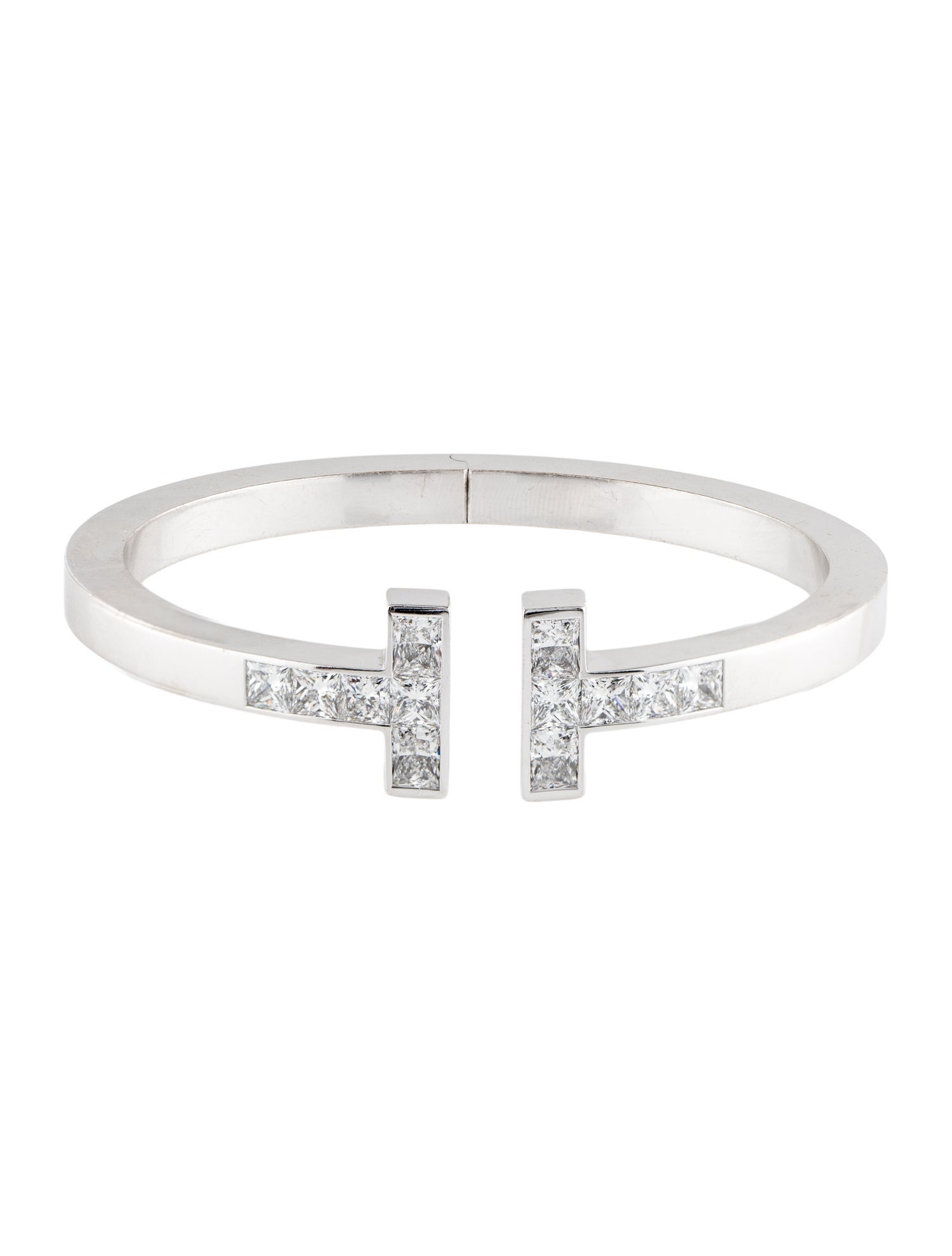 Tiffany & Co. 18K Diamond Square Bracelet