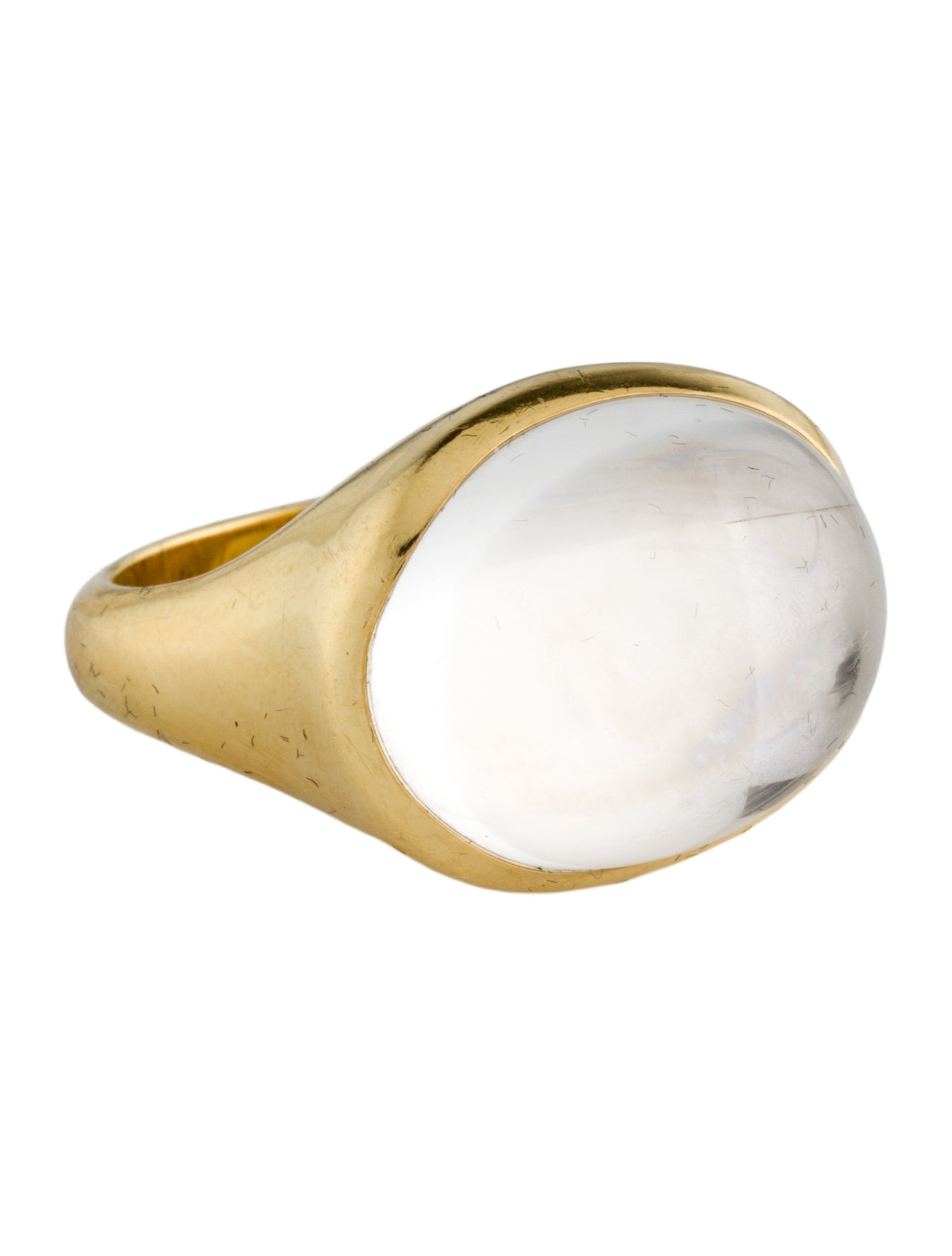 Tiffany & Co. 18K Quartz Cabochon Ring