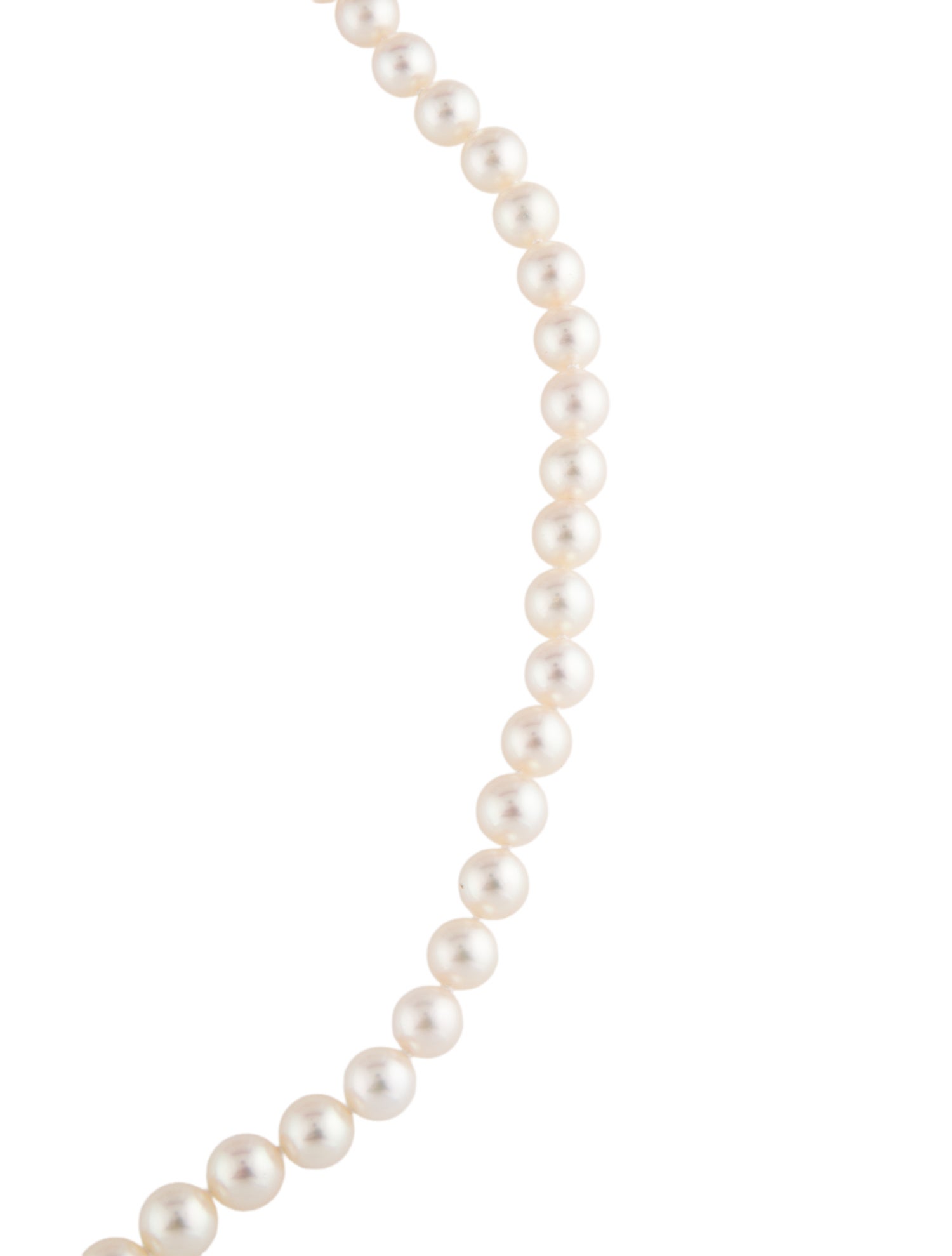 Tiffany & Co. Signature X 18K Pearl Necklace