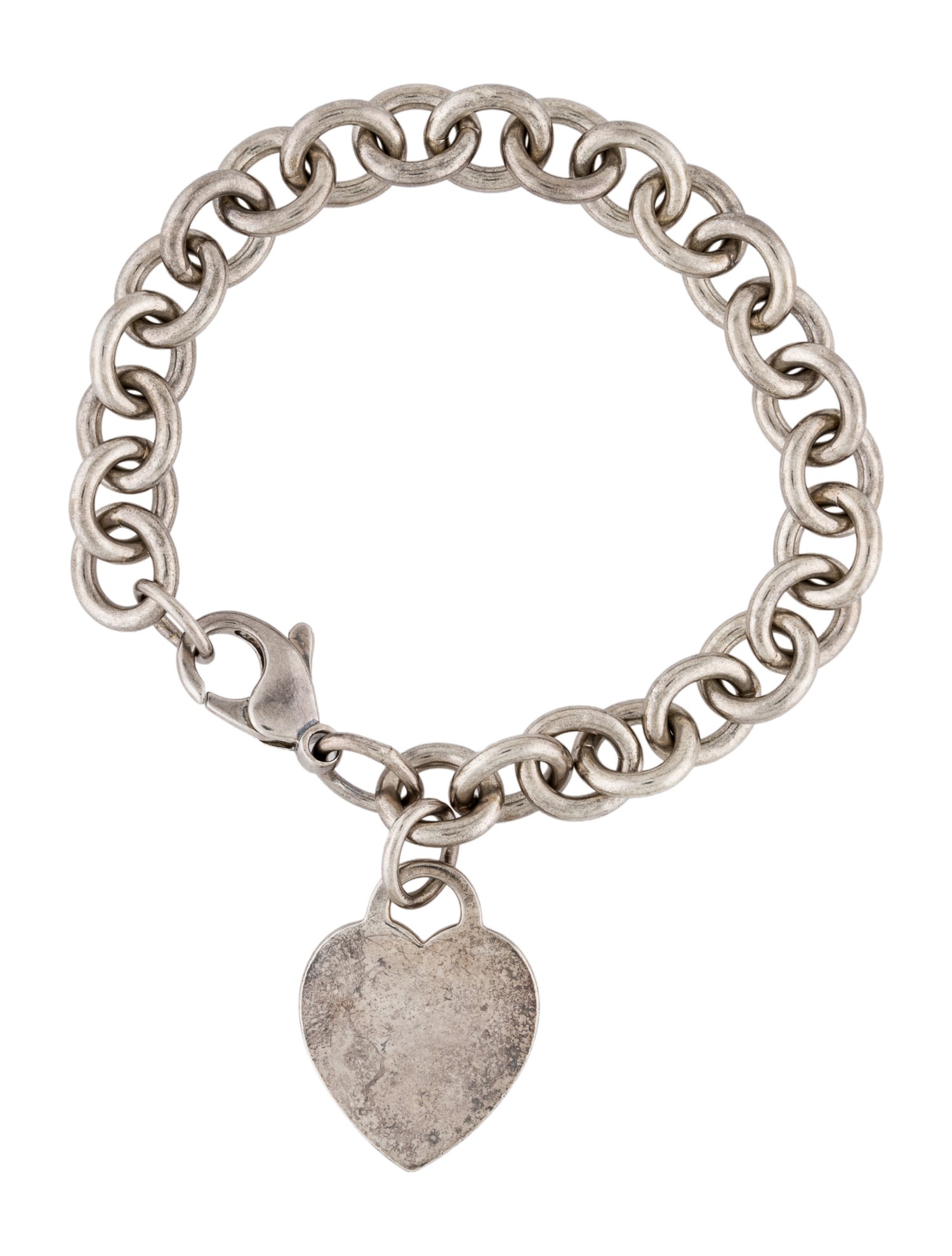 Tiffany & Co. Heart Tag Charm Bracelet