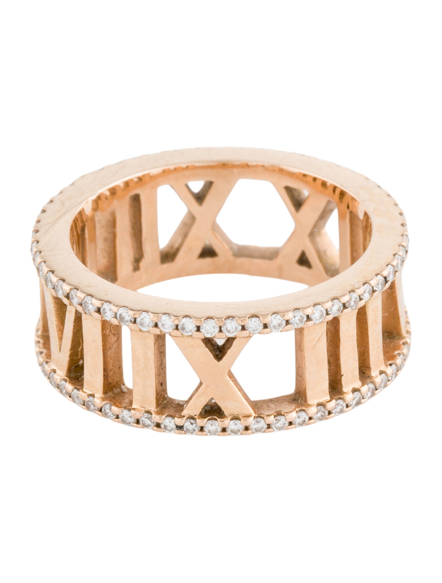 Tiffany & Co. 18K Diamond Open Band