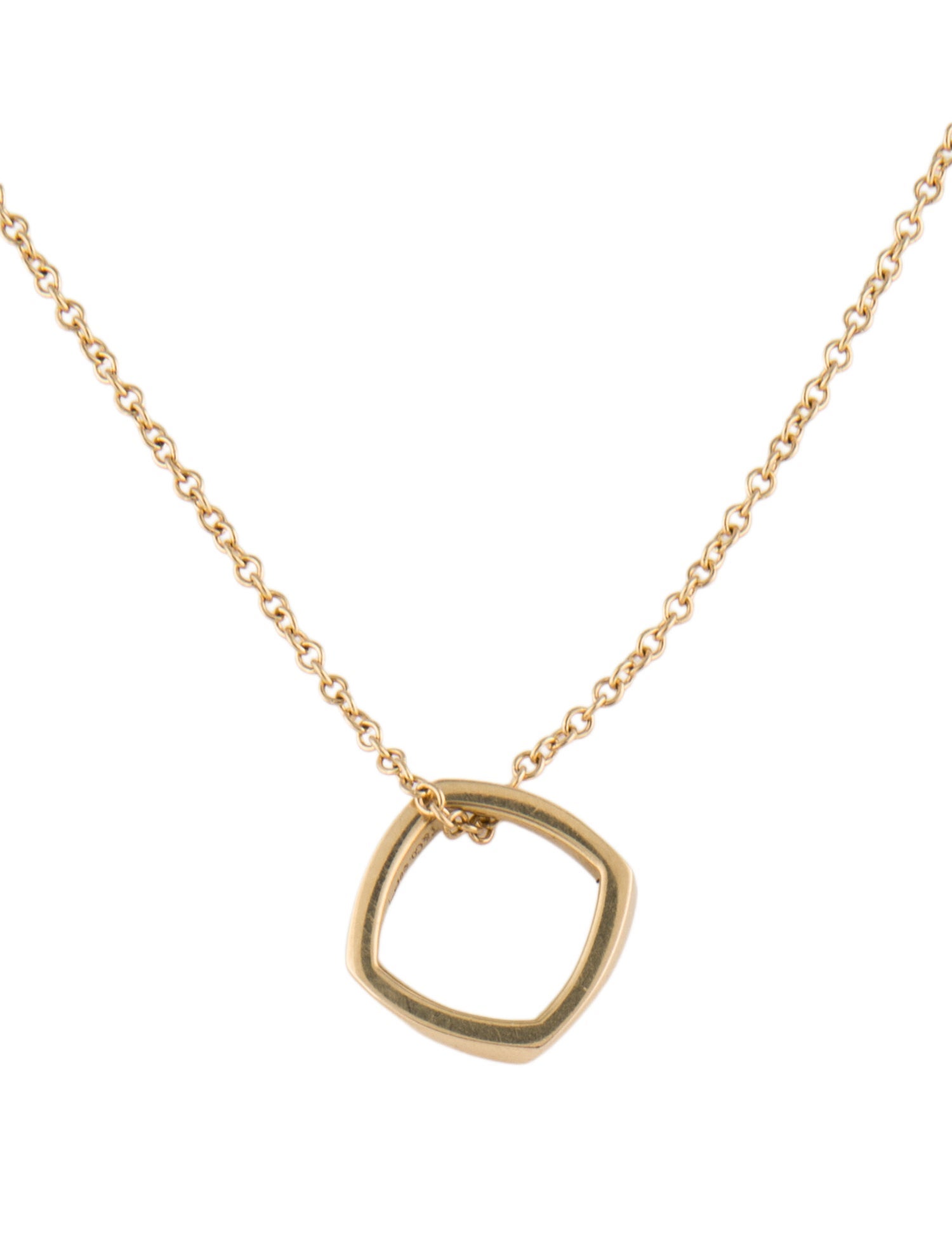 Tiffany & Co. 18K Torque Pendant Necklace