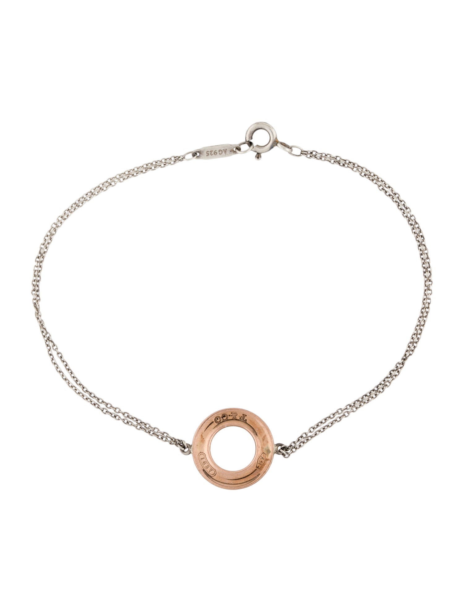 Tiffany & Co. Two-Tone 1837® Circle Bracelet
