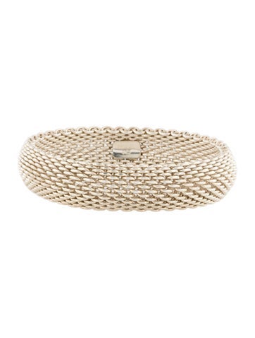Tiffany & Co. Bangle Somerset Mesh Bracelet