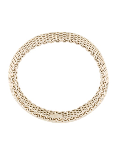 Tiffany & Co. Somerset Mesh Bangle Bracelet