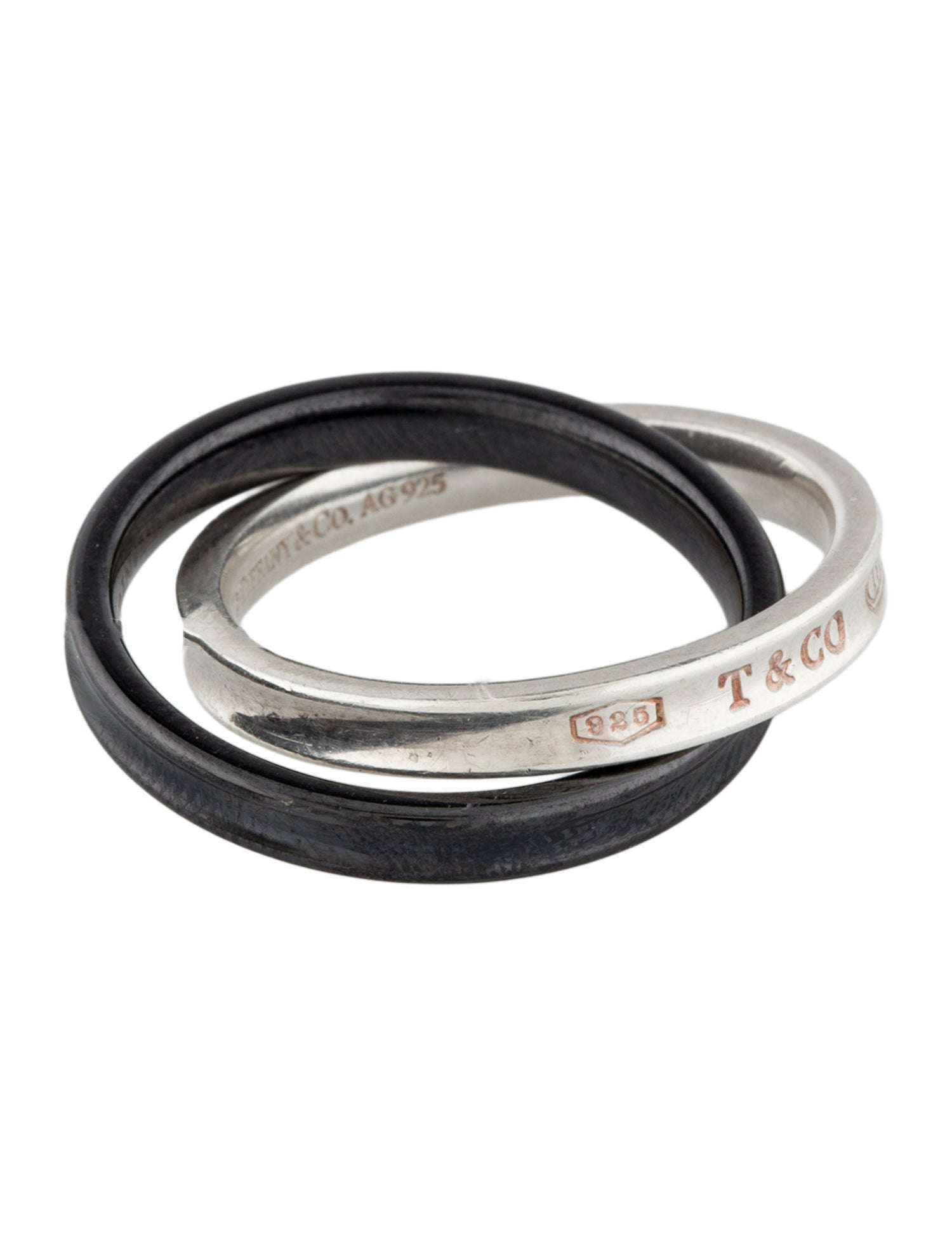 Tiffany & Co. 1837 Interlocking Circles Rolling Ring